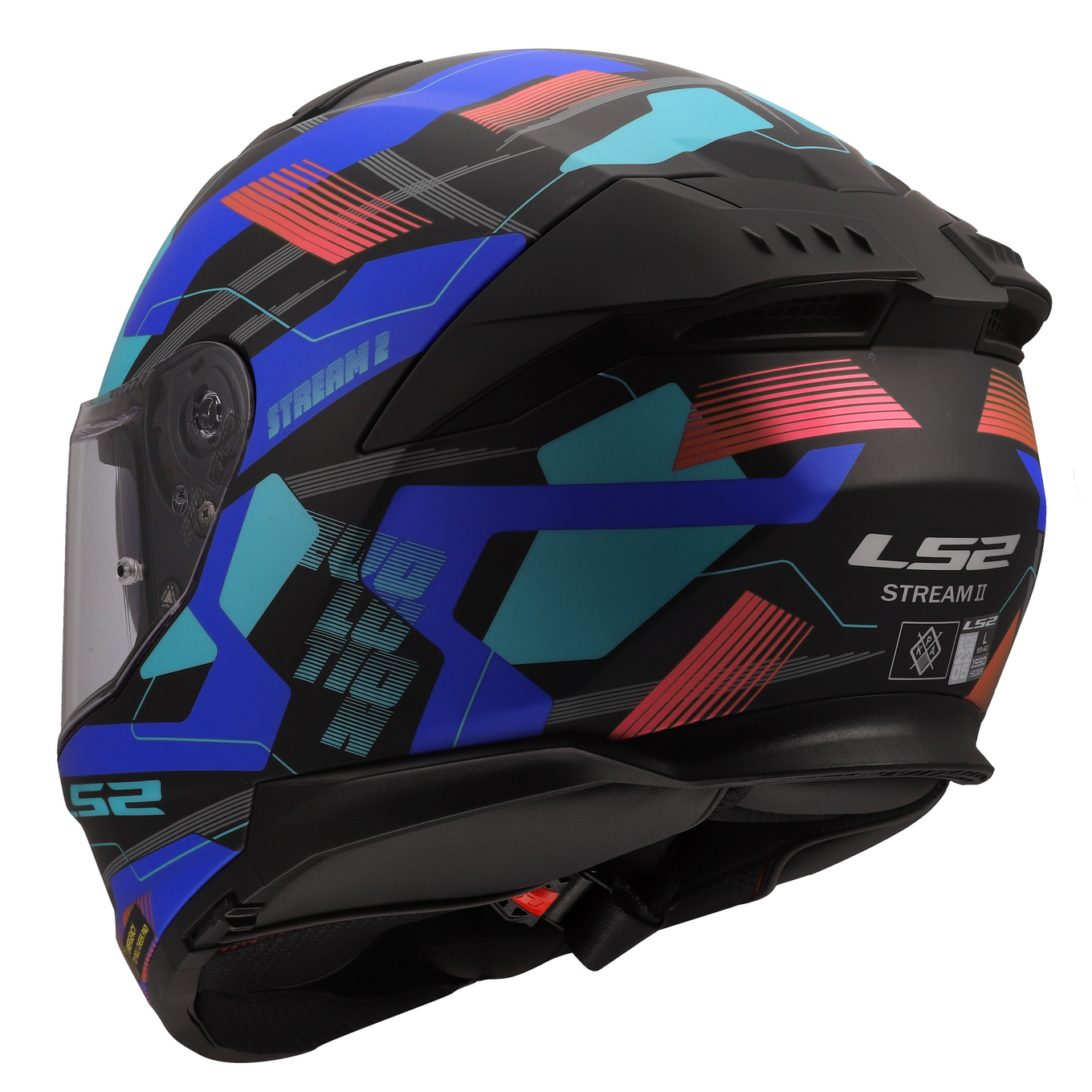 LS2 FF808 STREAM II MIKA BLACK BLUE-06