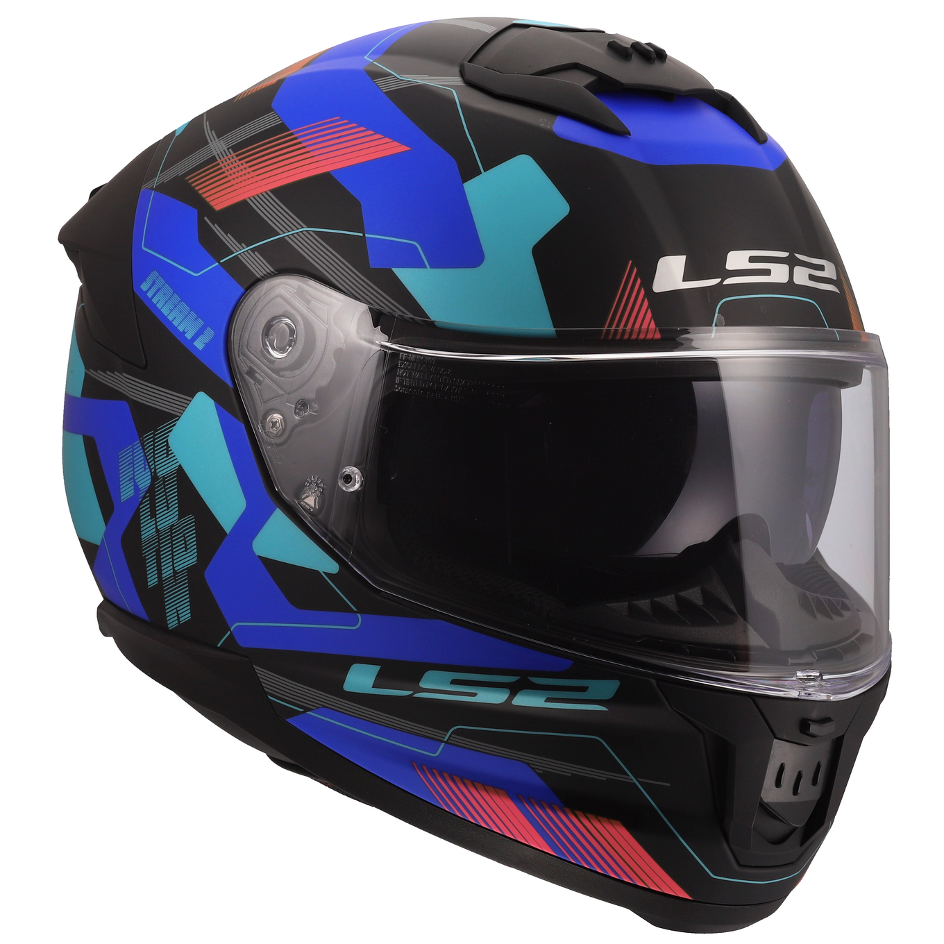 LS2 FF808 STREAM II MIKA BLACK BLUE-06