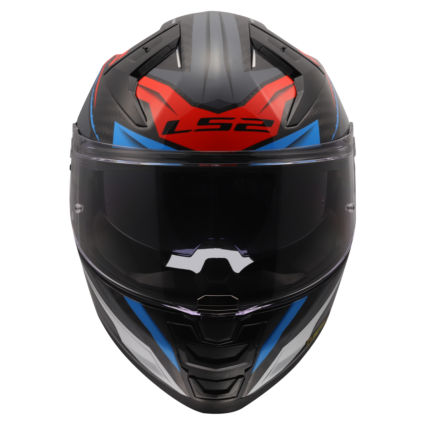 LS2 FF811 VECTOR II C SAVAGE WHITE BLUE RED-06 XXL
