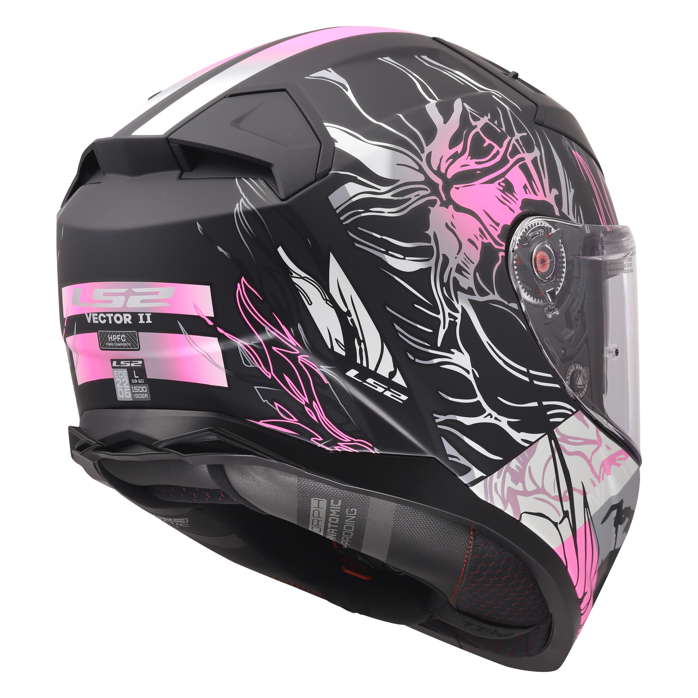 LS2 FF811 VECTOR II DARFLO BLACK PINK-06