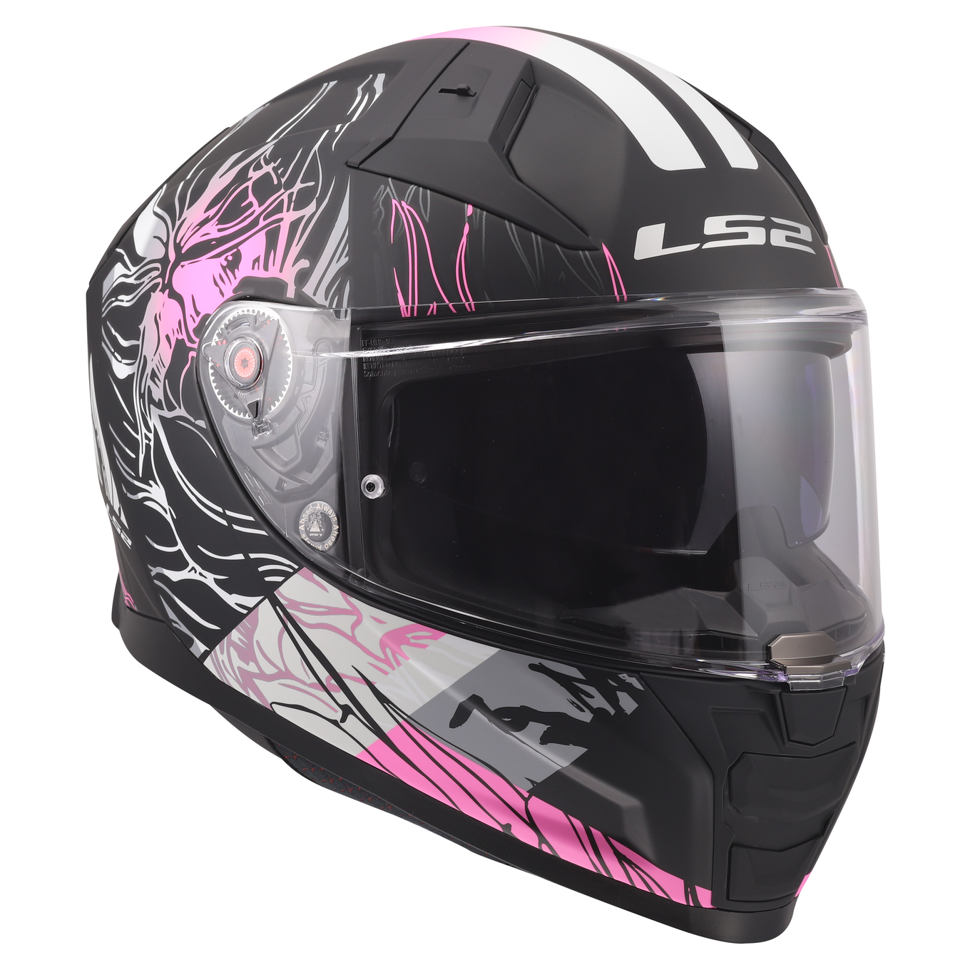LS2 FF811 VECTOR II DARFLO BLACK PINK-06