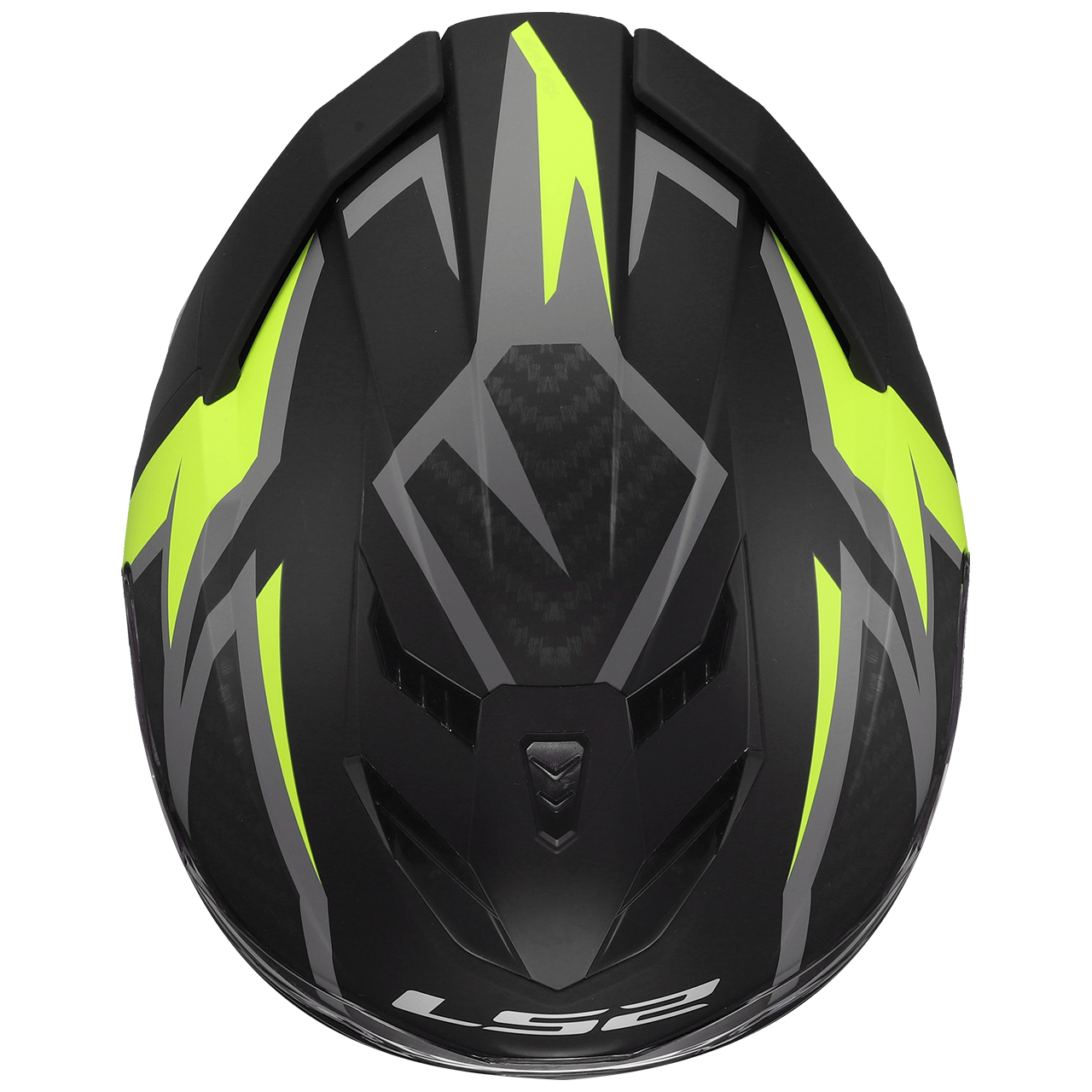 LS2 FF818 STORM III DYNAMO BLACK H-V YELLOW