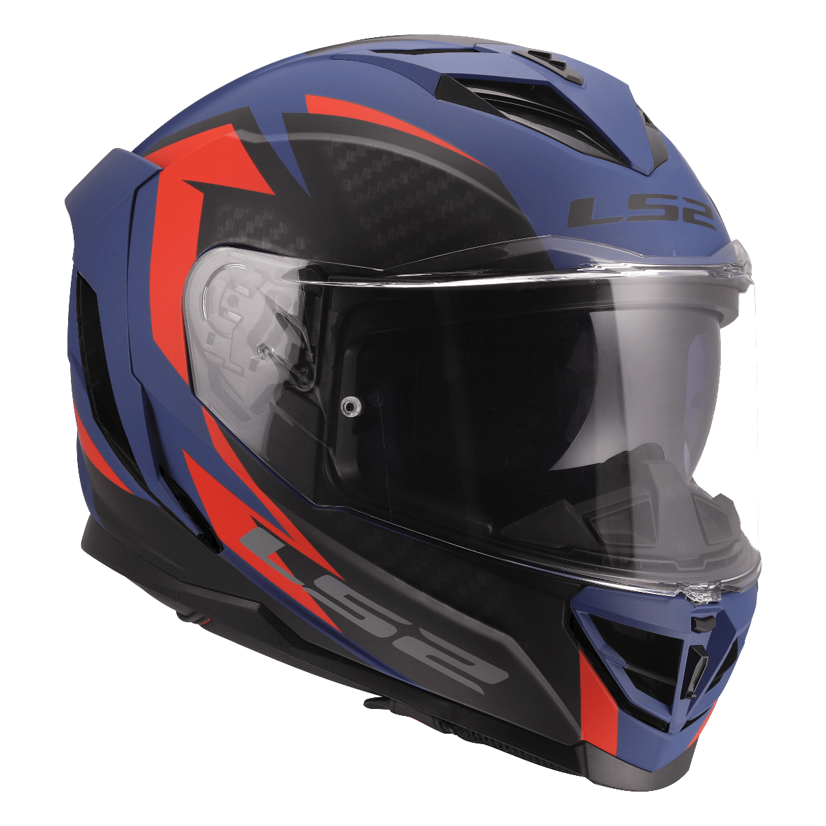 LS2 FF818 STORM III DYNAMO BLUE RED