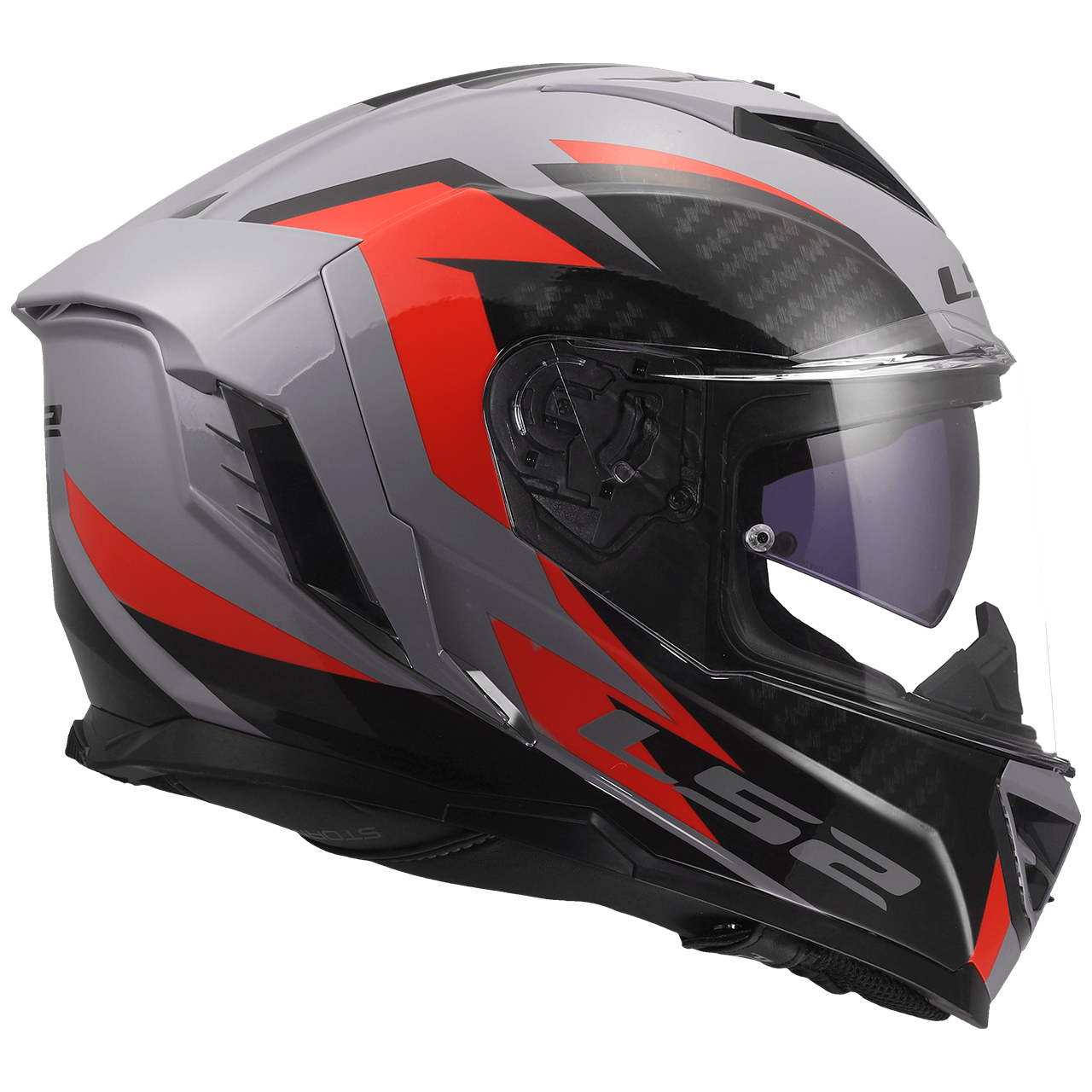 LS2 FF818 STORM III DYNAMO GREY RED