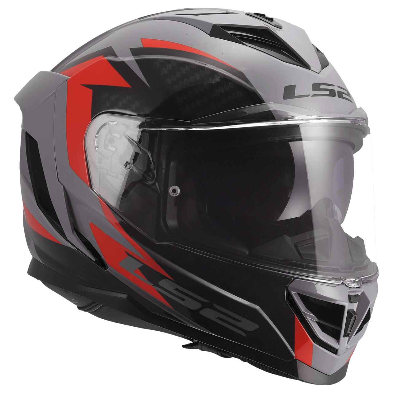 LS2 FF818 STORM III DYNAMO GREY RED