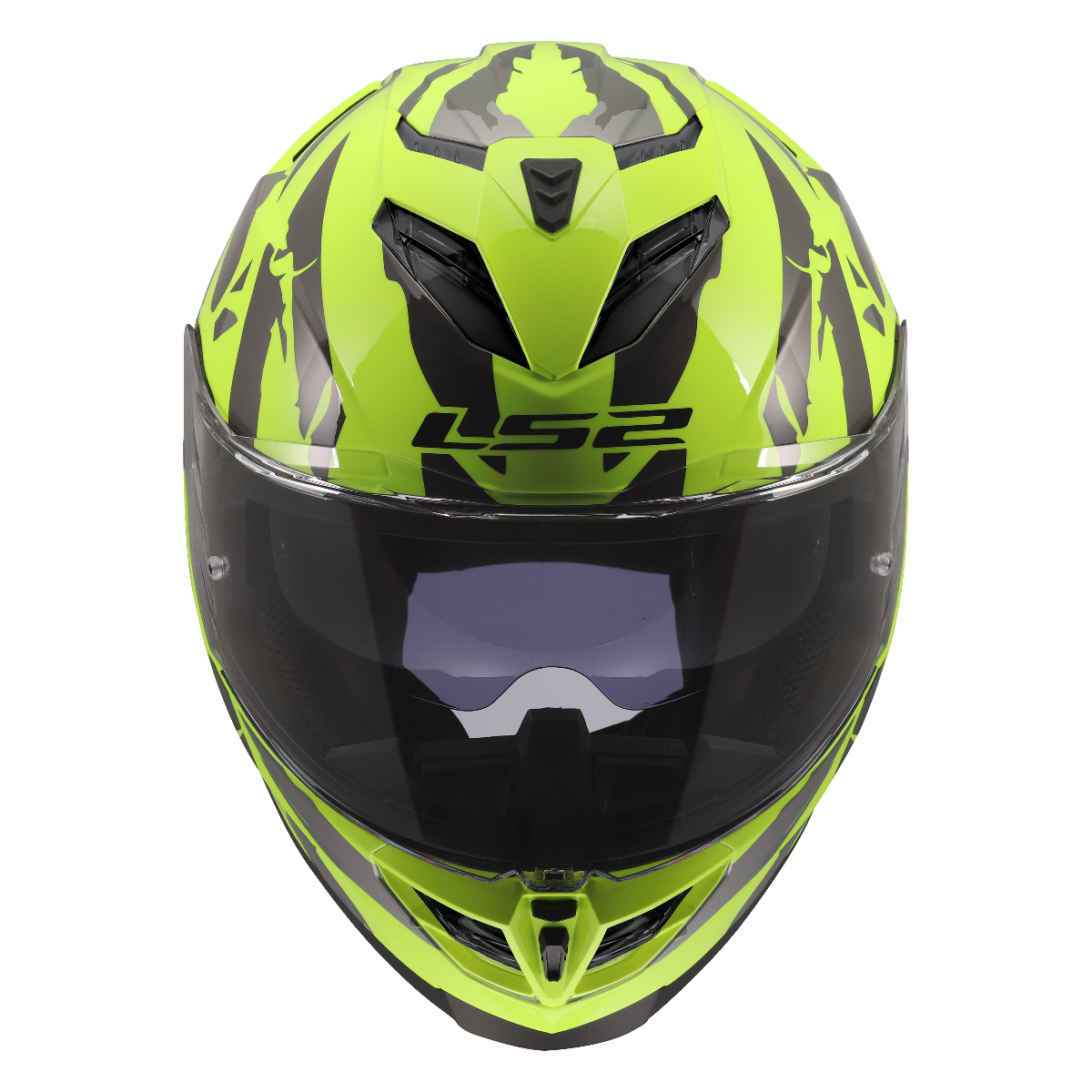 LS2 FF818 STORM III KAOS H-V YELLOW