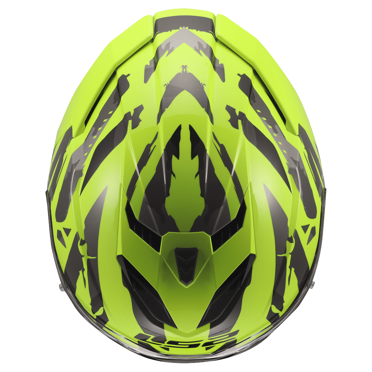 LS2 FF818 STORM III KAOS H-V YELLOW
