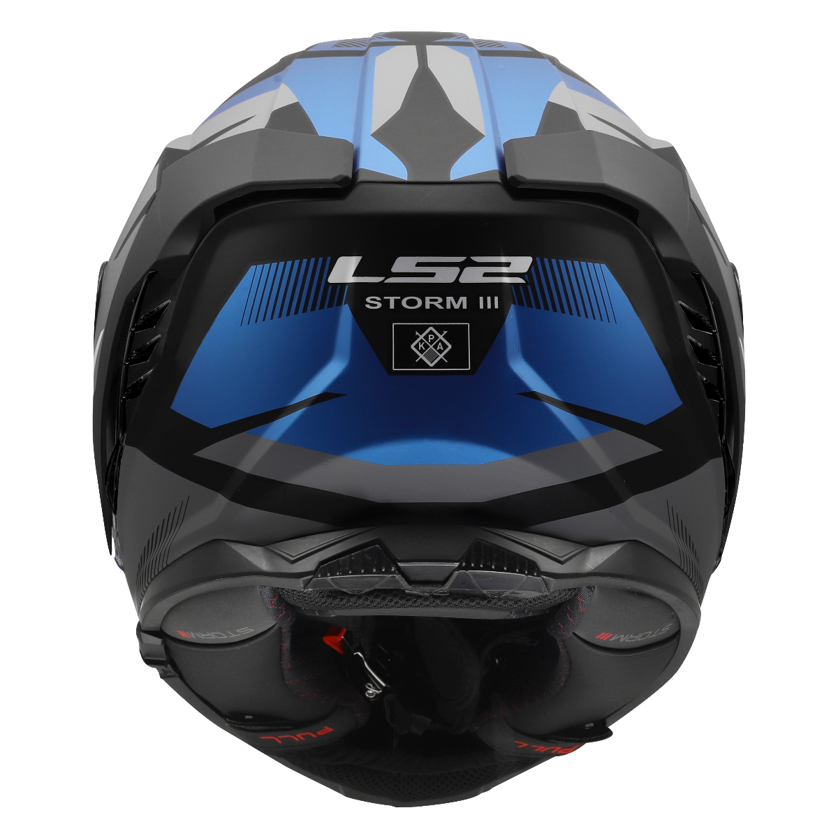 LS2 FF818 STORM III KOMAI BLACK BLUE