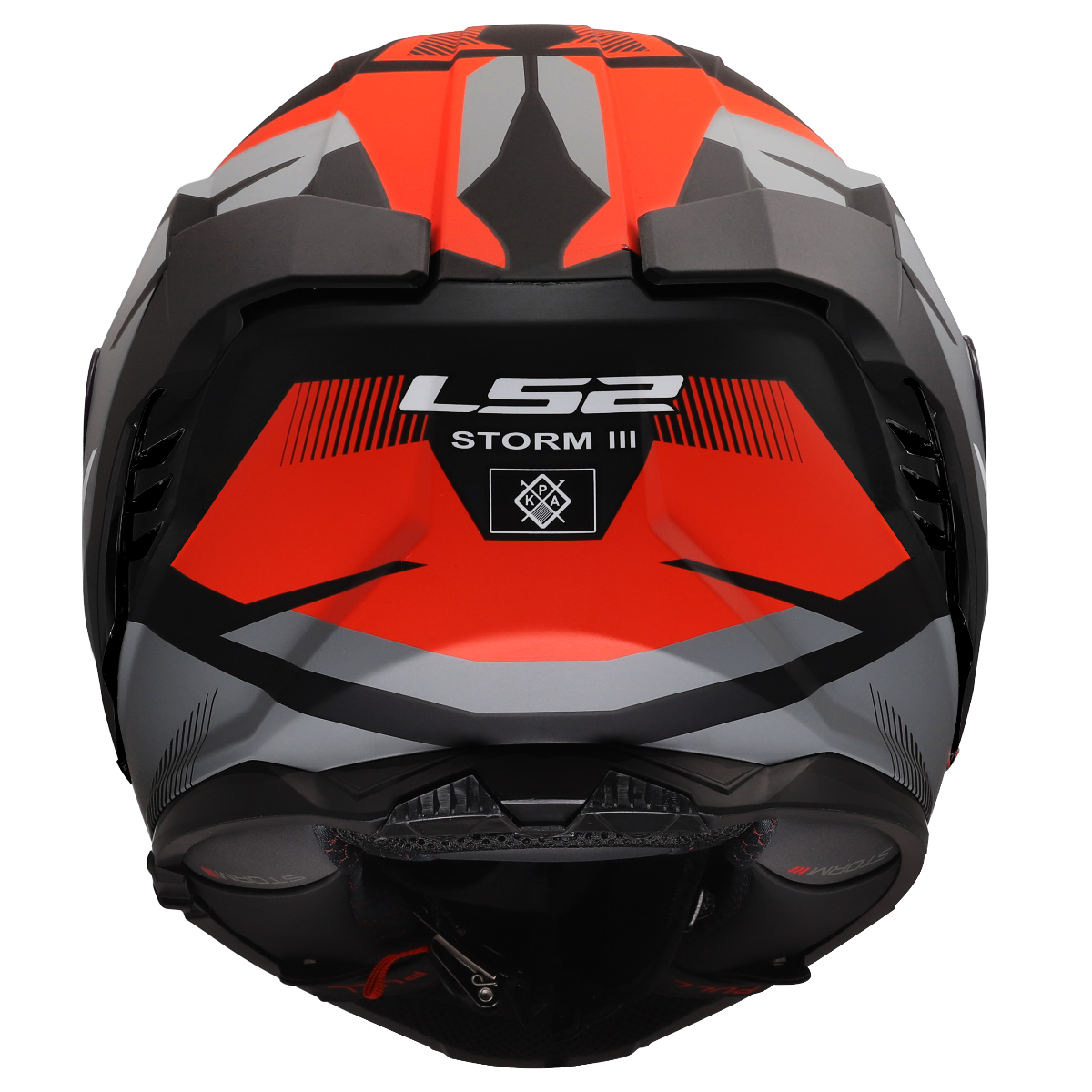 LS2 FF818 STORM III KOMAI BLACK RED