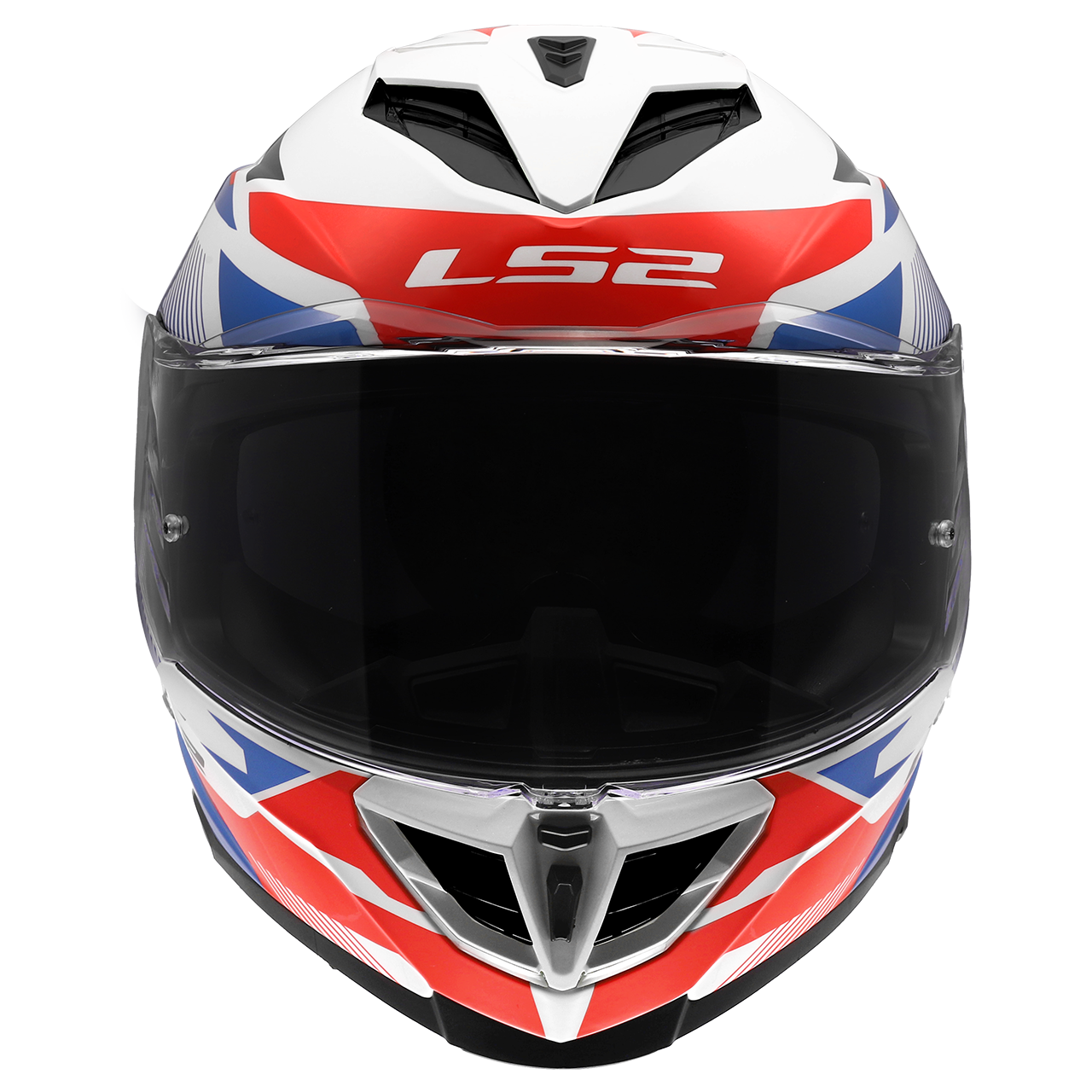 LS2 FF818 STORM III KOMAI WHITE BLUE RED