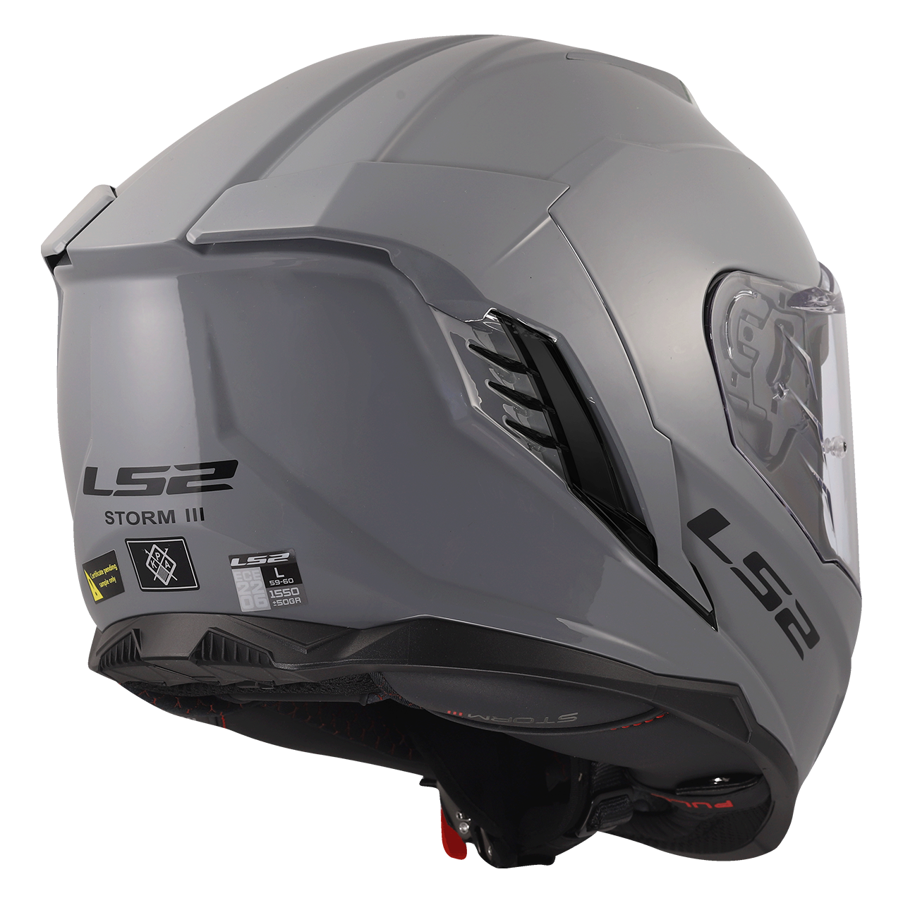 LS2 FF818 STORM III SOLID NARDO GREY