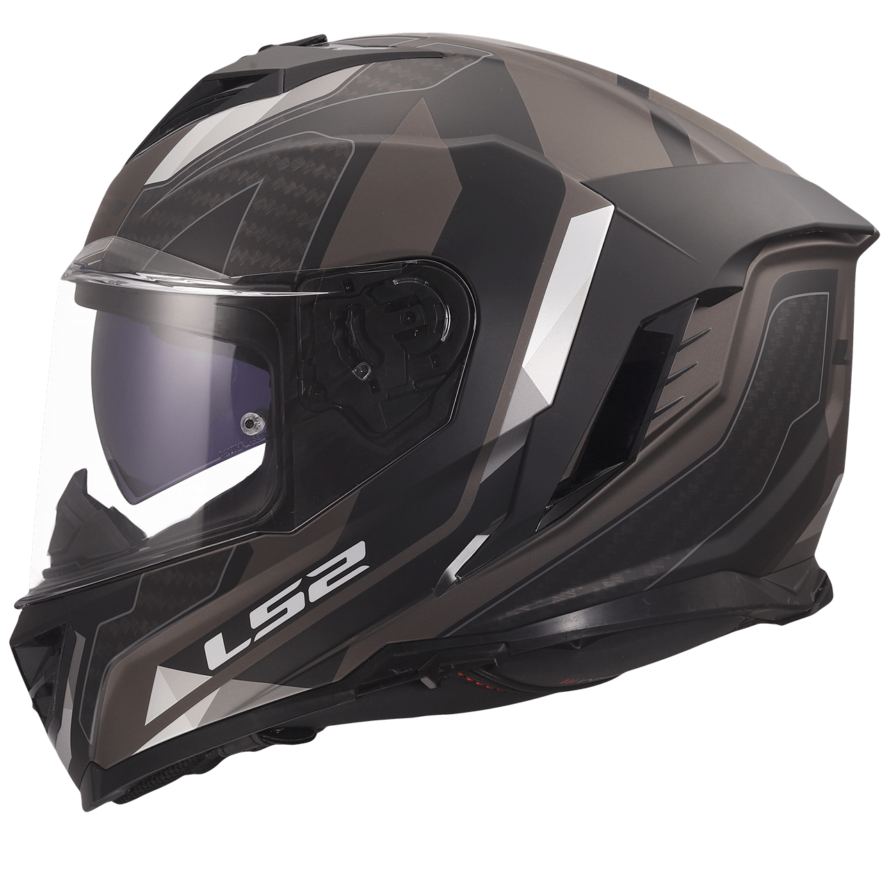 LS2 FF818 STORM III SPORTY BLACK GREY