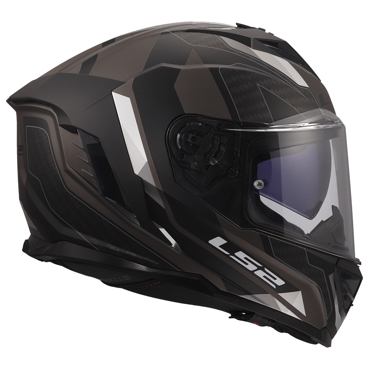 LS2 FF818 STORM III SPORTY BLACK GREY