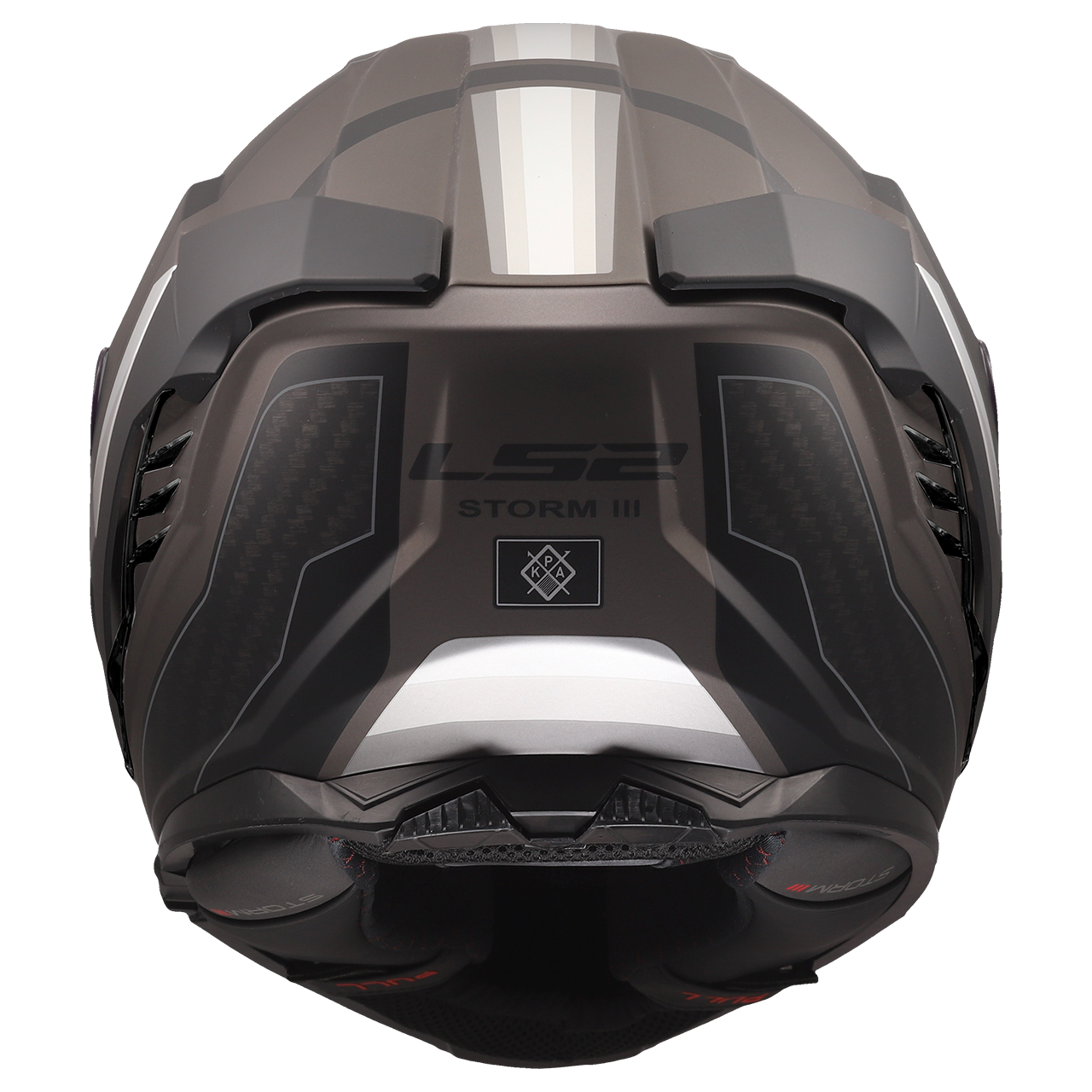 LS2 FF818 STORM III SPORTY BLACK GREY