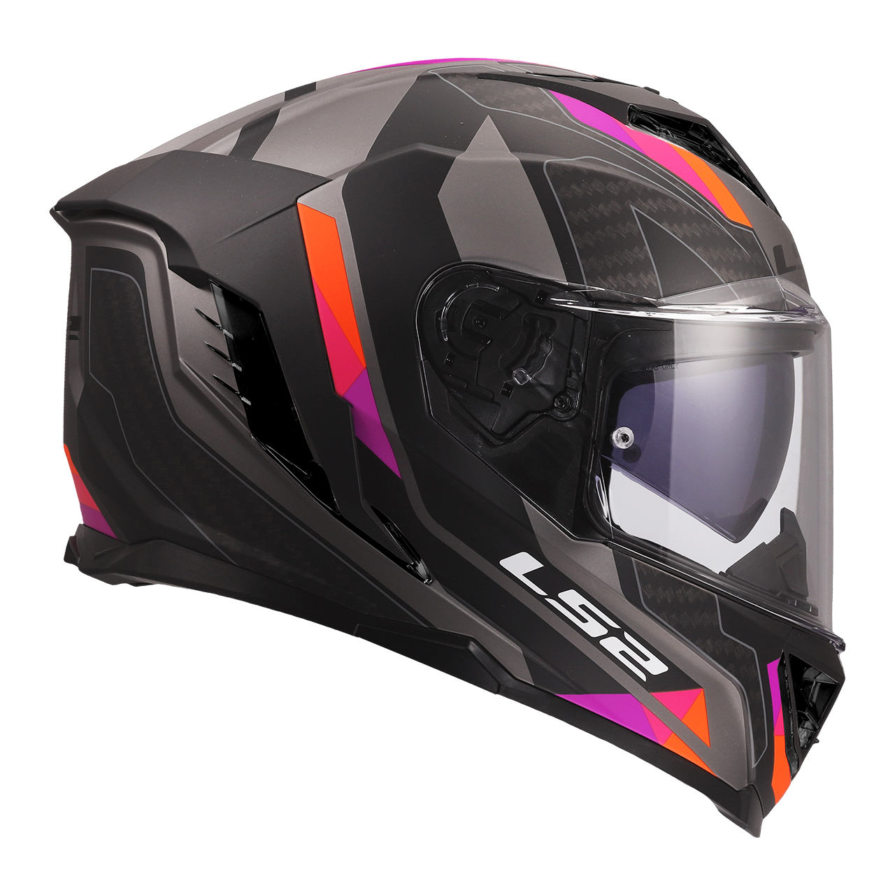 LS2 FF818 STORM III SPORTY GREY PURPLE