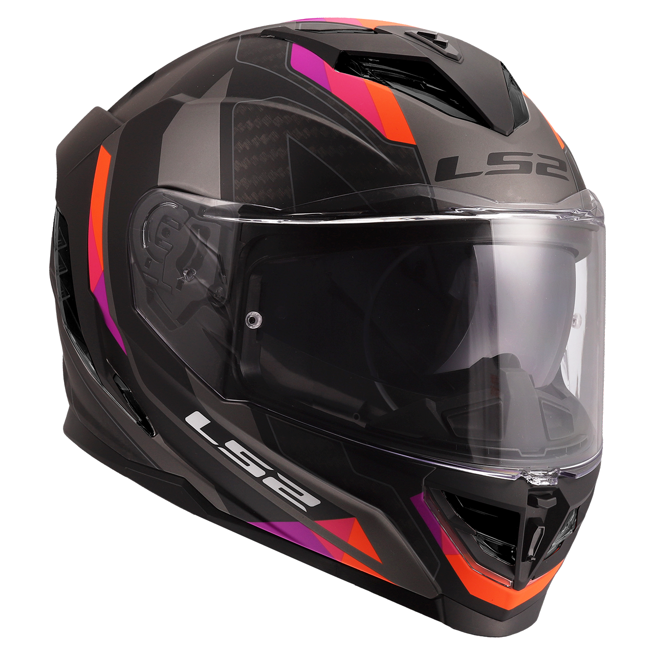 LS2 FF818 STORM III SPORTY GREY PURPLE