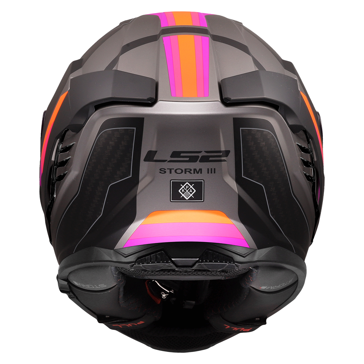 LS2 FF818 STORM III SPORTY GREY PURPLE