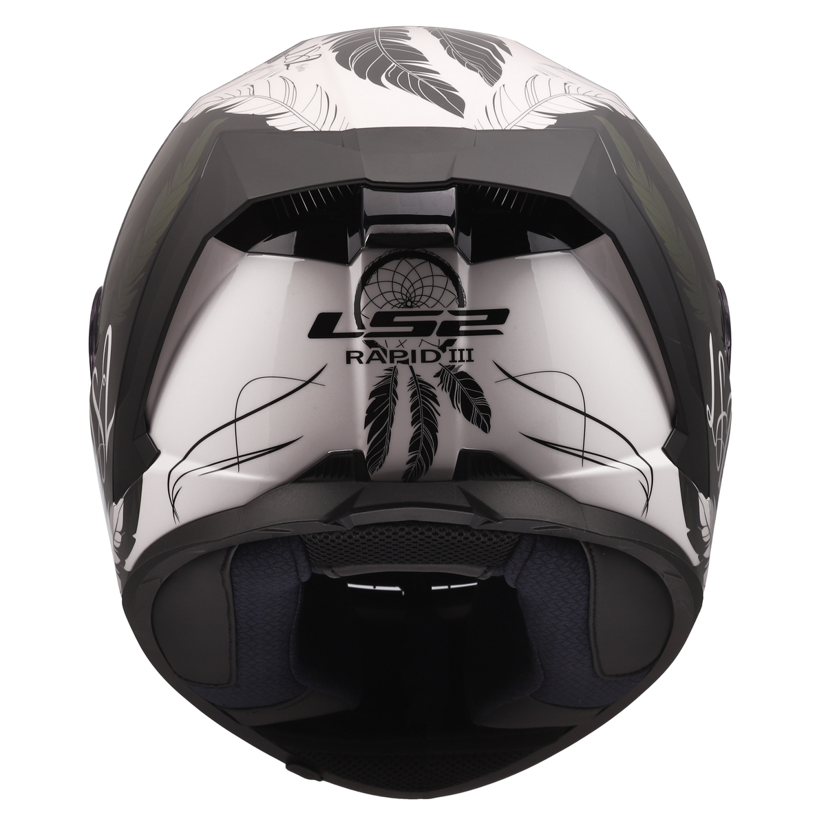 LS2 FF820 RAPID III BOHO WHITE BLACK PINK