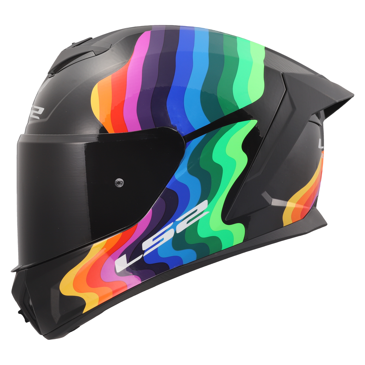 LS2 FF820 RAPID III FLOW BLACK MULTI