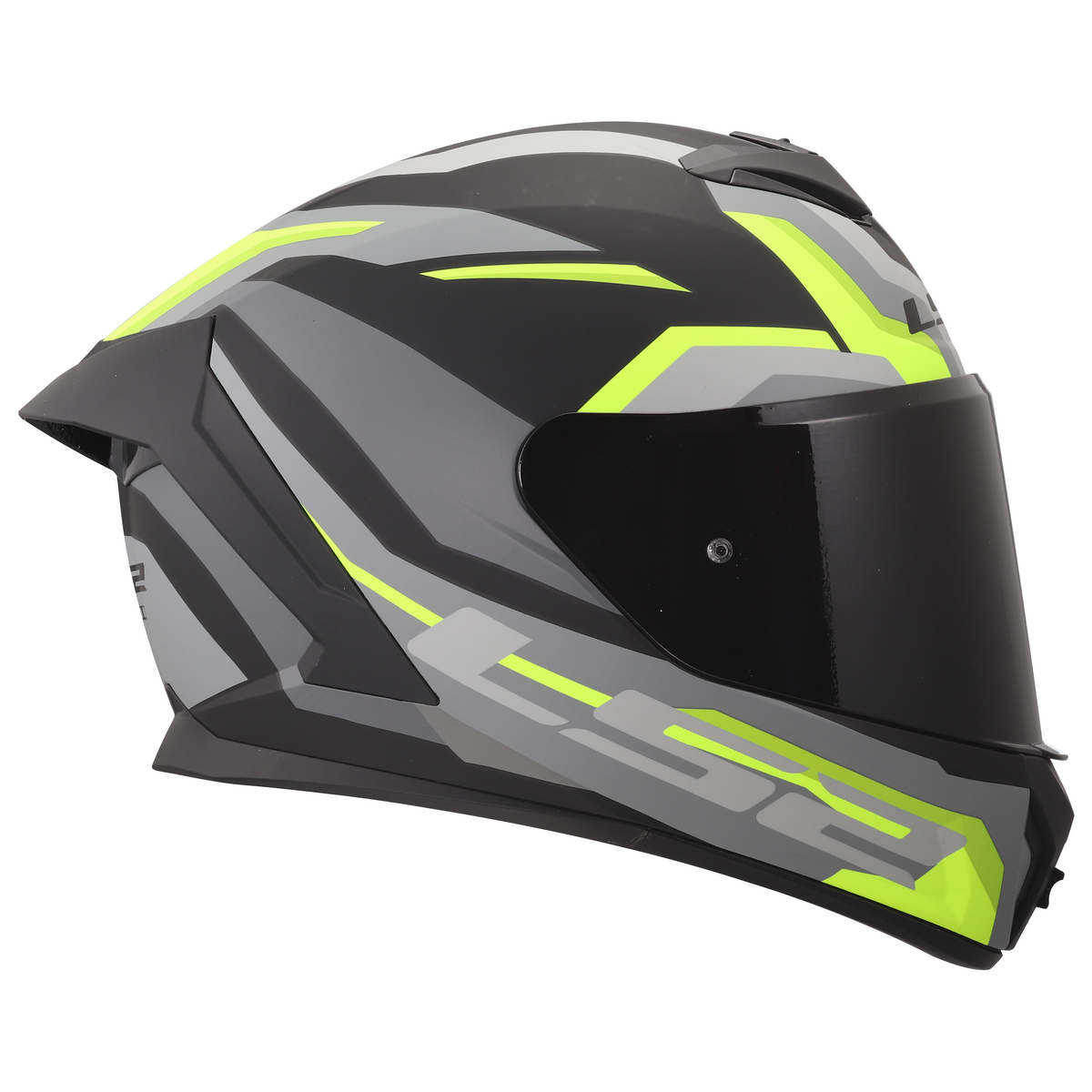 LS2 FF820 RAPID III HYPER BLACK H-V YELLOW