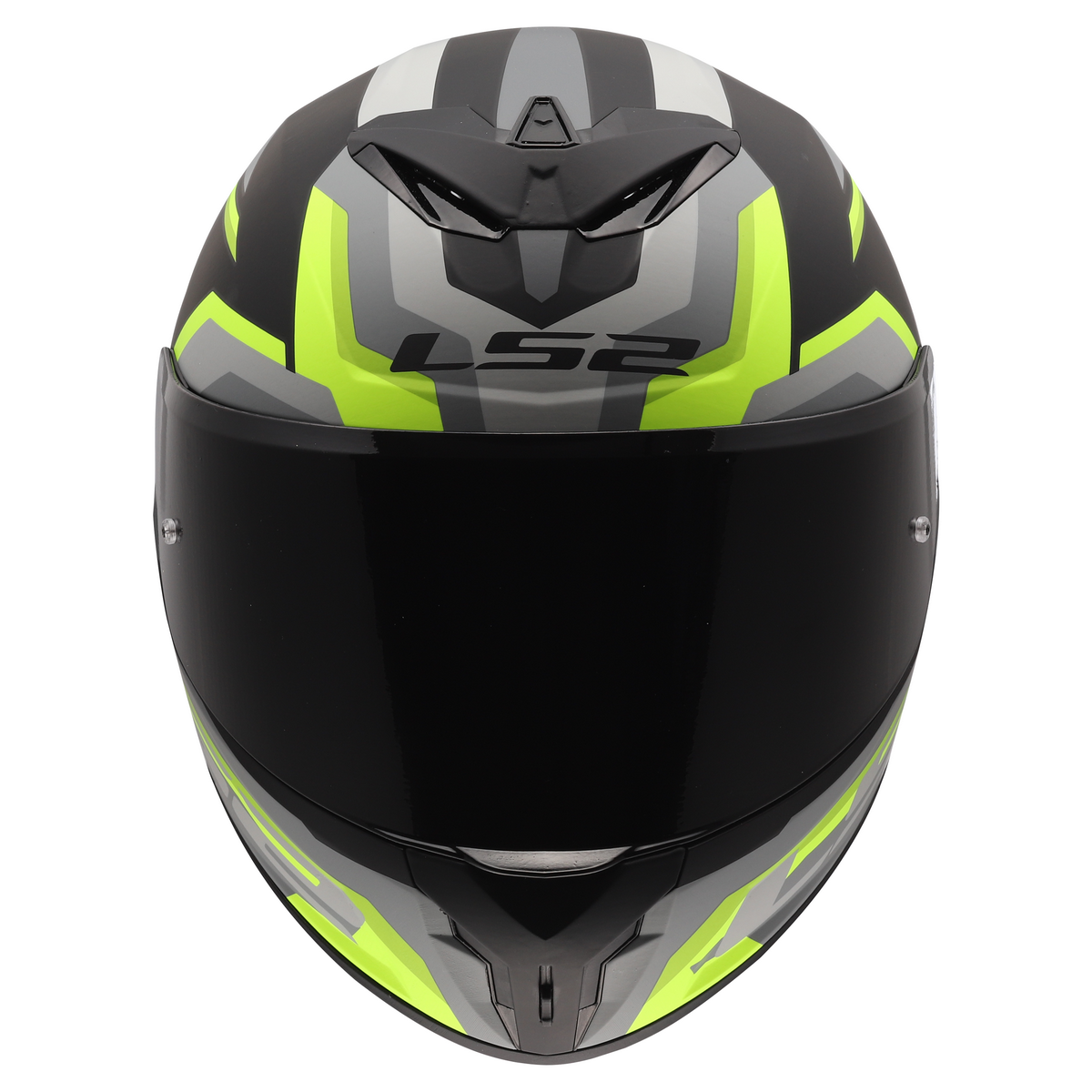 LS2 FF820 RAPID III HYPER BLACK H-V YELLOW