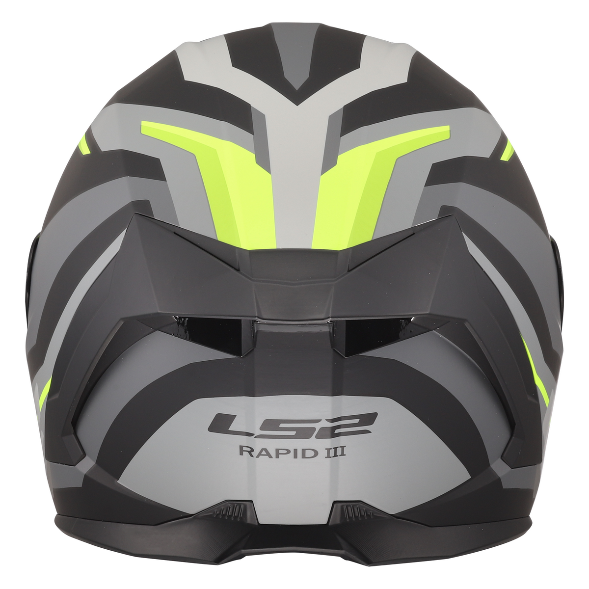LS2 FF820 RAPID III HYPER BLACK H-V YELLOW