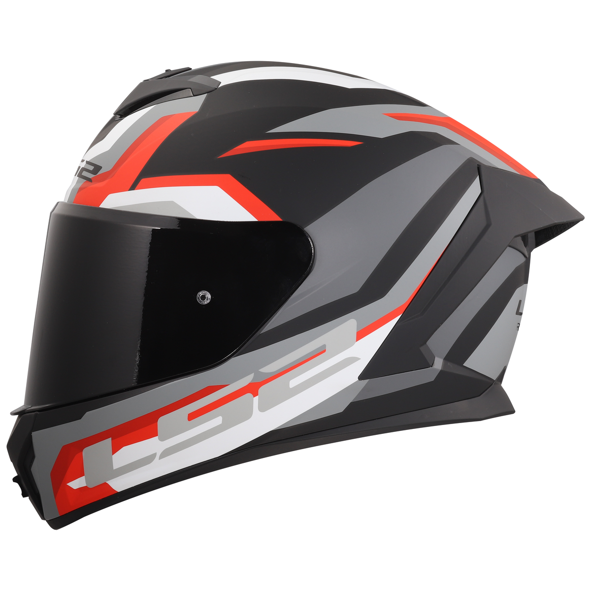 LS2 FF820 RAPID III HYPER BLACK RED