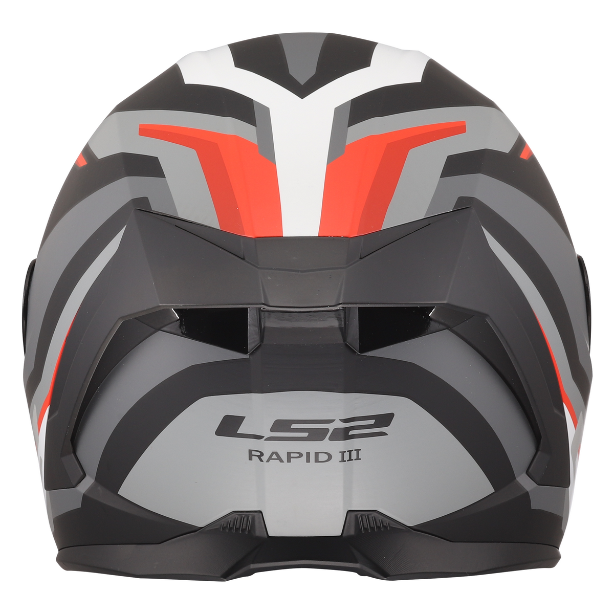 LS2 FF820 RAPID III HYPER BLACK RED