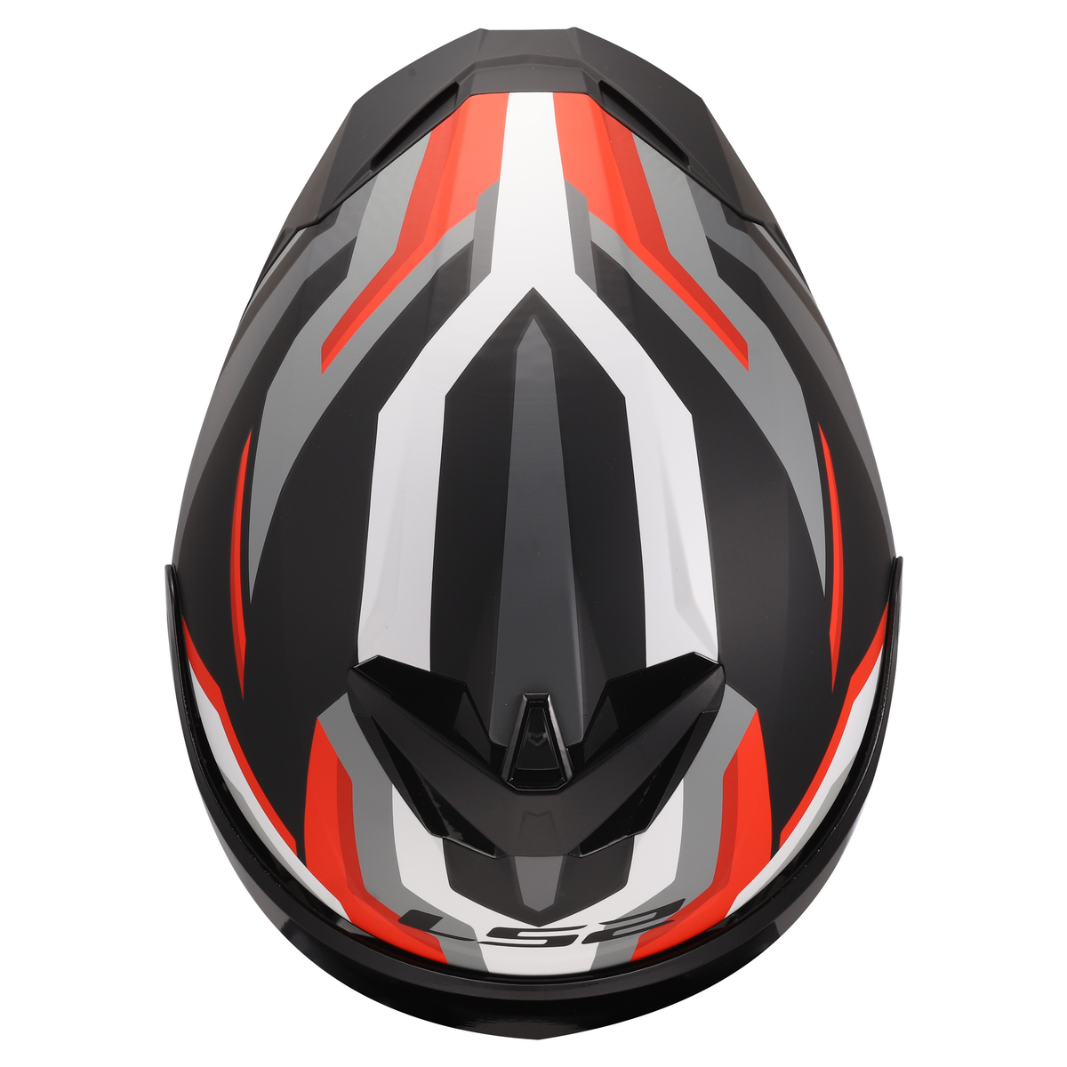 LS2 FF820 RAPID III HYPER BLACK RED