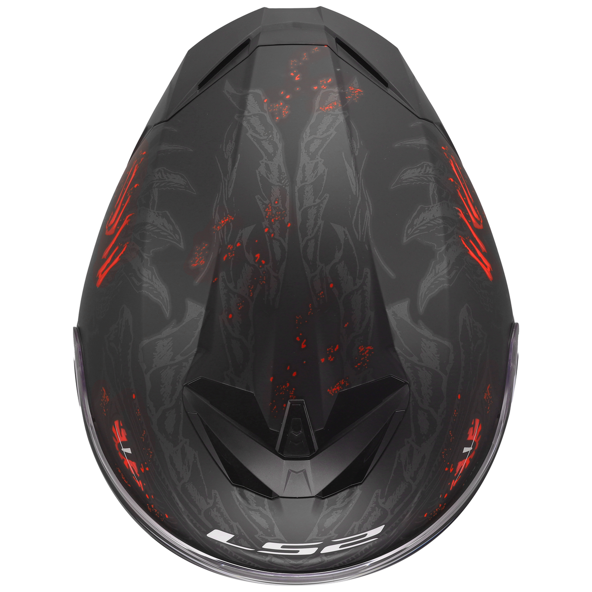LS2 FF820 RAPID III KAIJU II BLACK RED WHITE