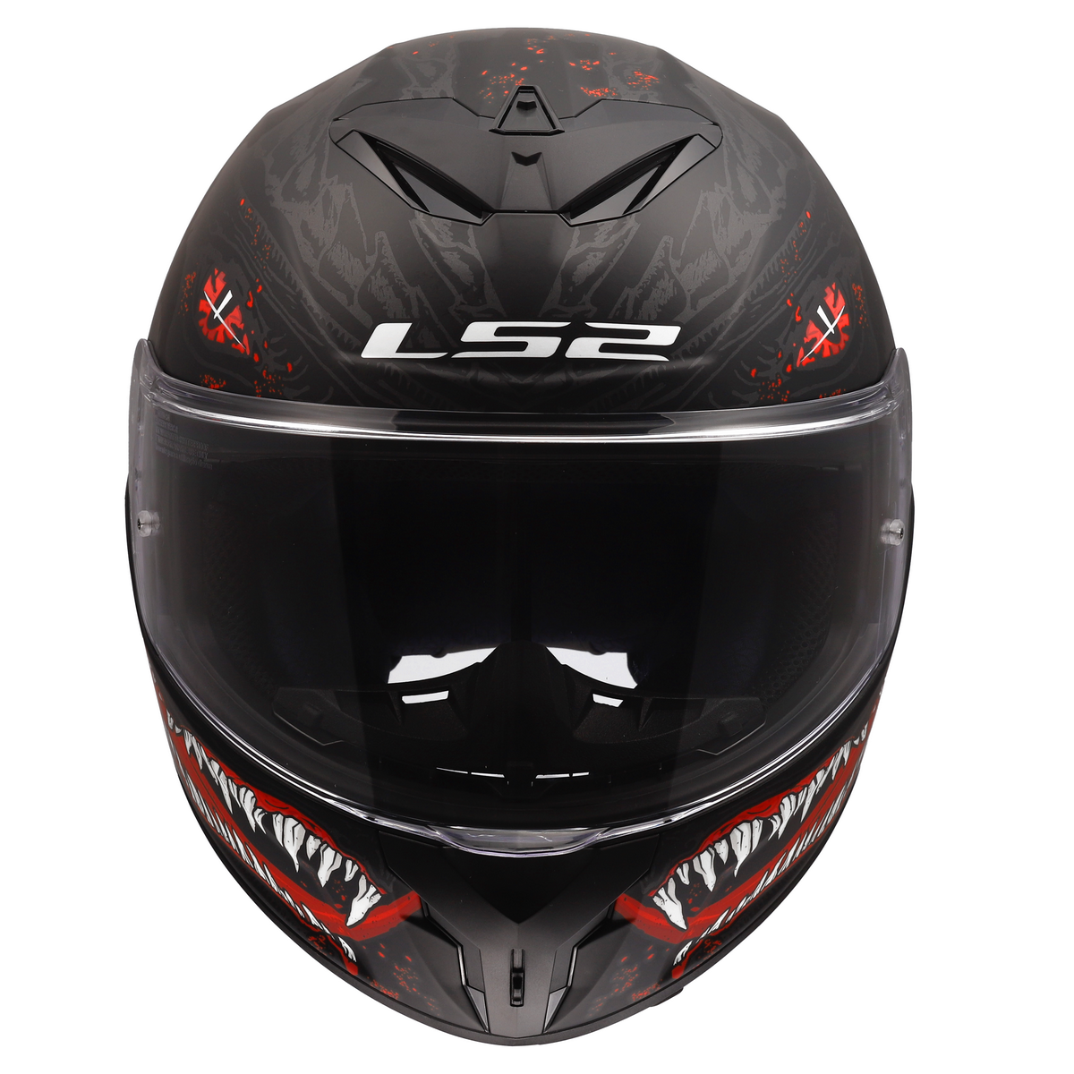 LS2 FF820 RAPID III KAIJU II BLACK RED WHITE