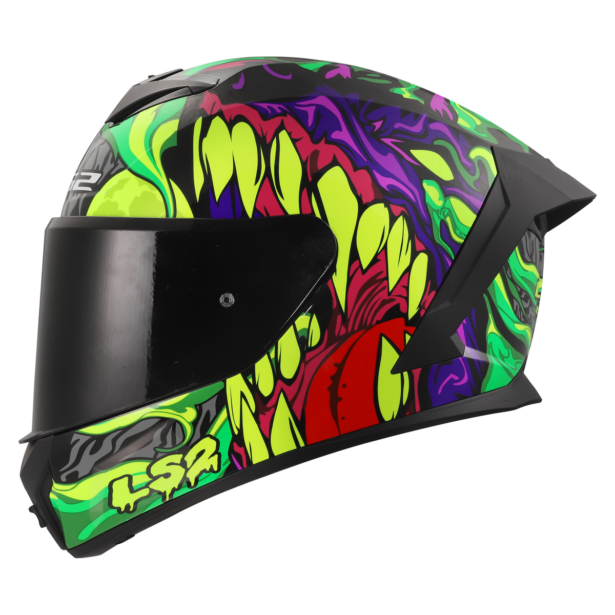 LS2 FF820 RAPID III LYCANT PURPLE GREEN
