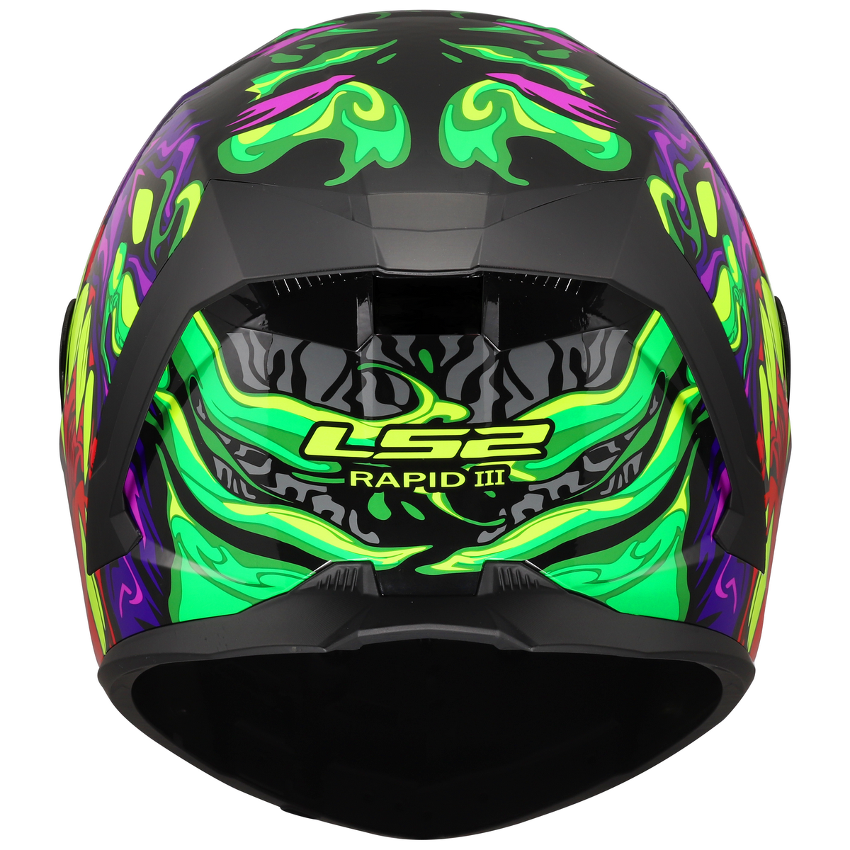 LS2 FF820 RAPID III LYCANT PURPLE GREEN