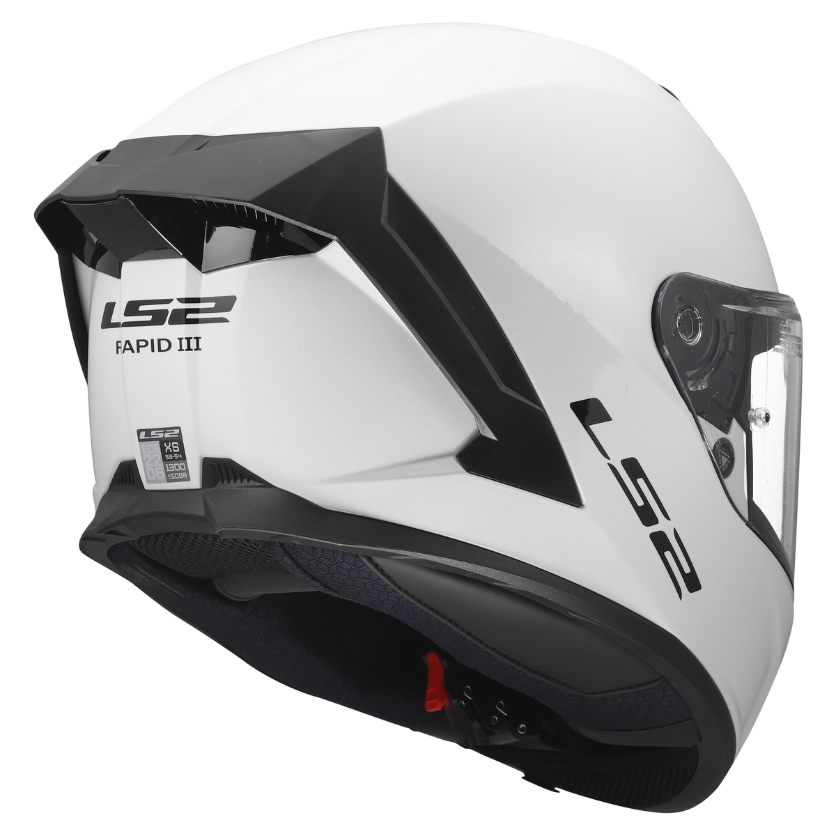 LS2 FF820 RAPID III SOLID GLOSS WHITE
