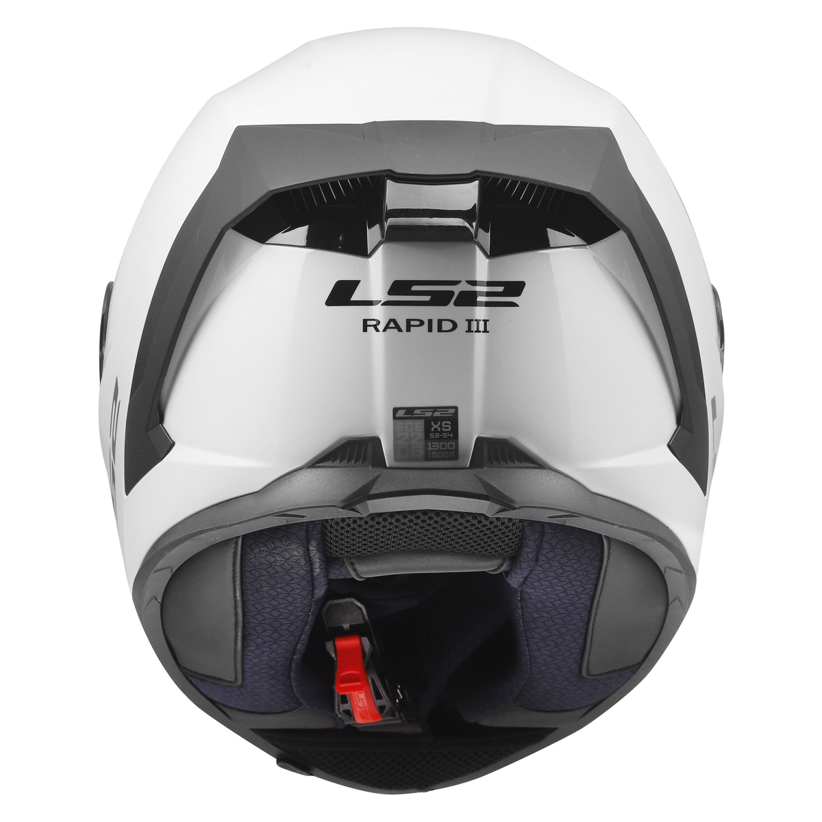 LS2 FF820 RAPID III SOLID GLOSS WHITE