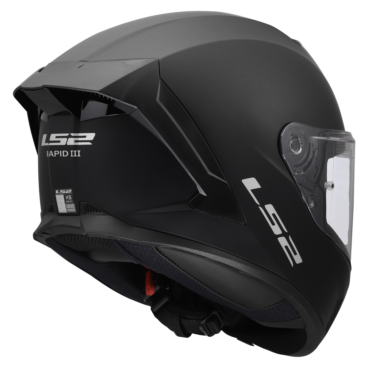 LS2 FF820 RAPID III SOLID MATT BLACK