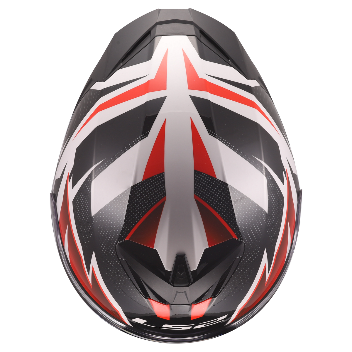 LS2 FF820 RAPID III XTREM WHITE BLACK RED