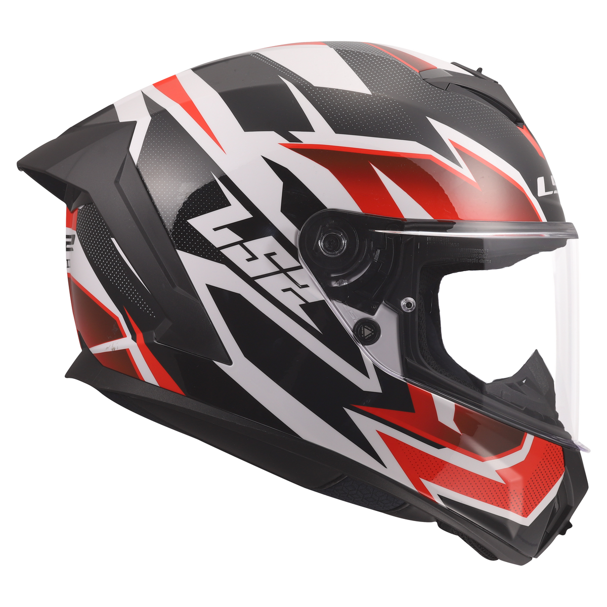 LS2 FF820 RAPID III XTREM WHITE BLACK RED