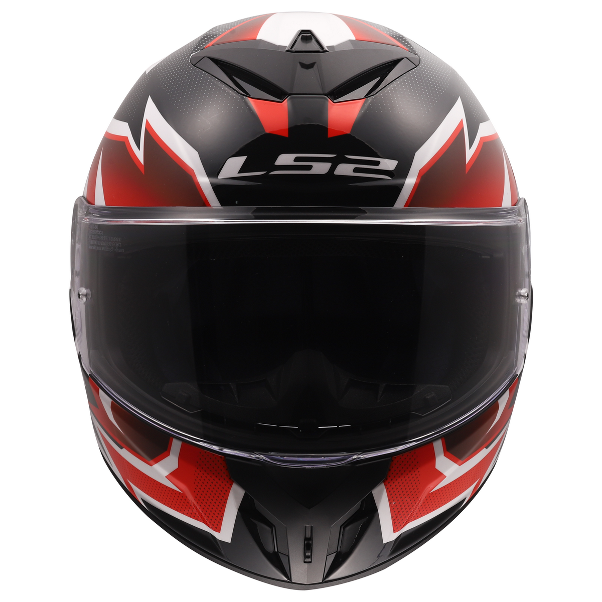 LS2 FF820 RAPID III XTREM WHITE BLACK RED
