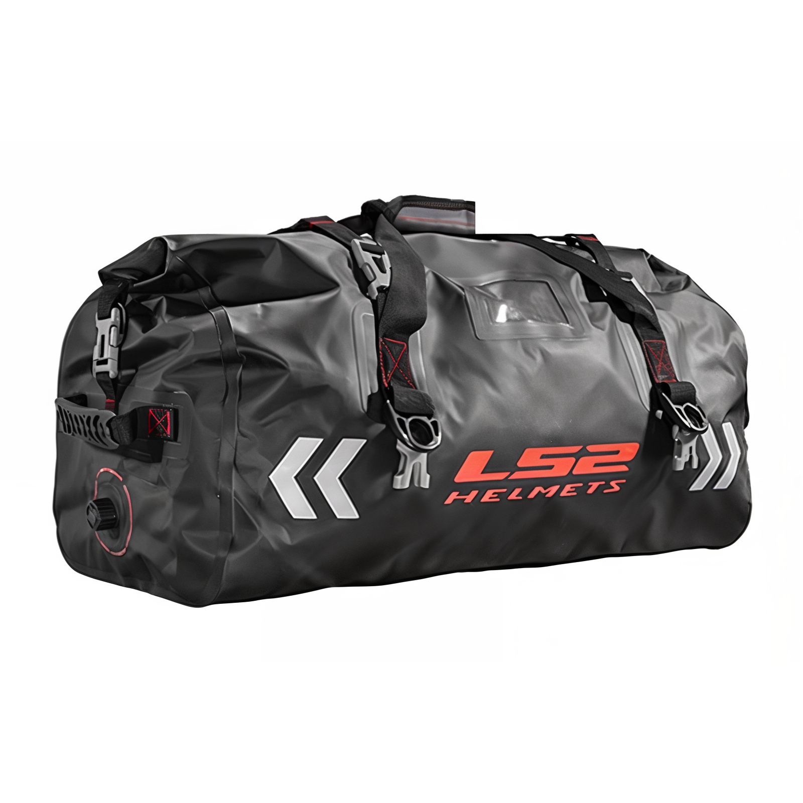 LS2 LB-01 Luggage Bag Water Proof PVC Black 65L