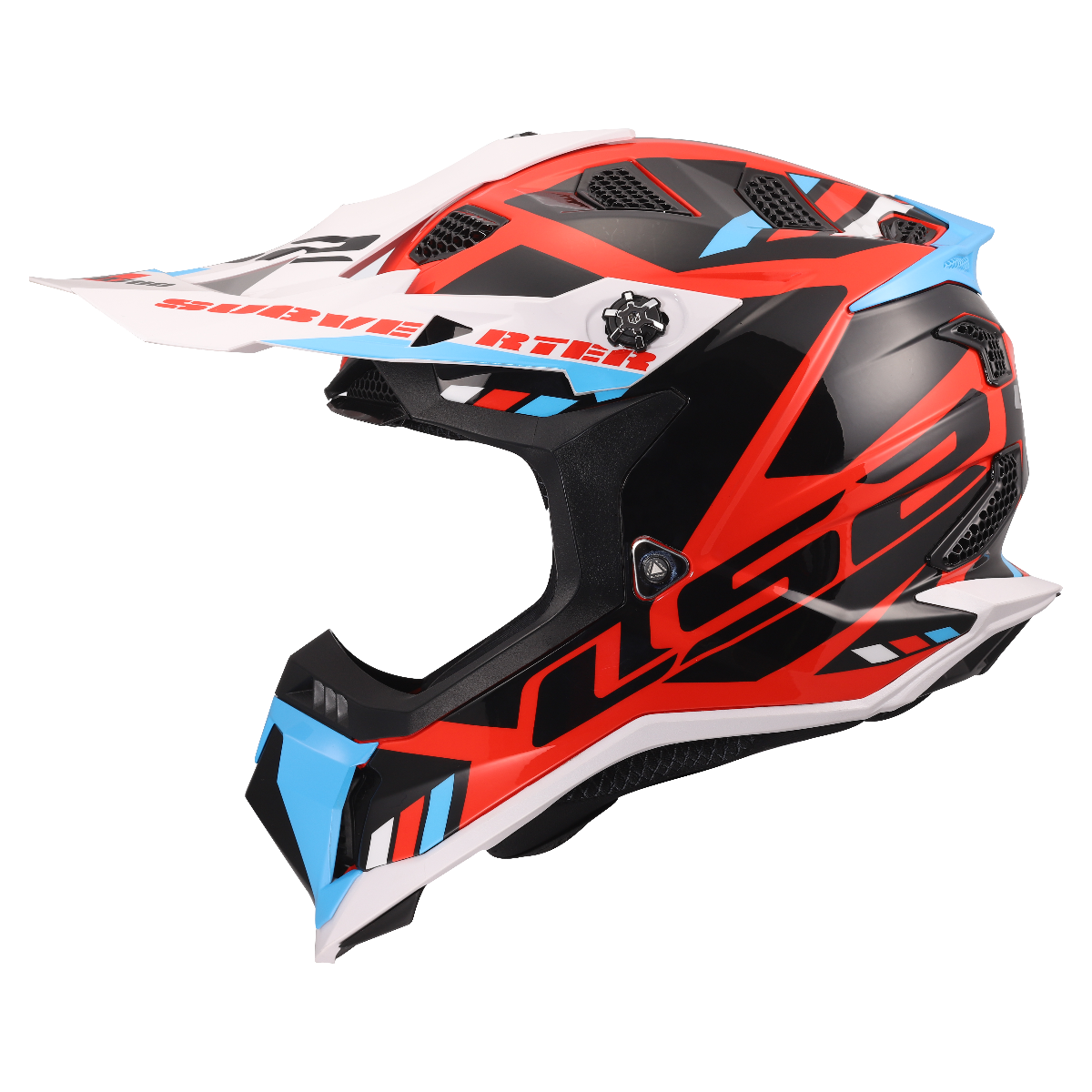 LS2 MX700 SUBVERTER STOMP WHITE BLUE RED-06