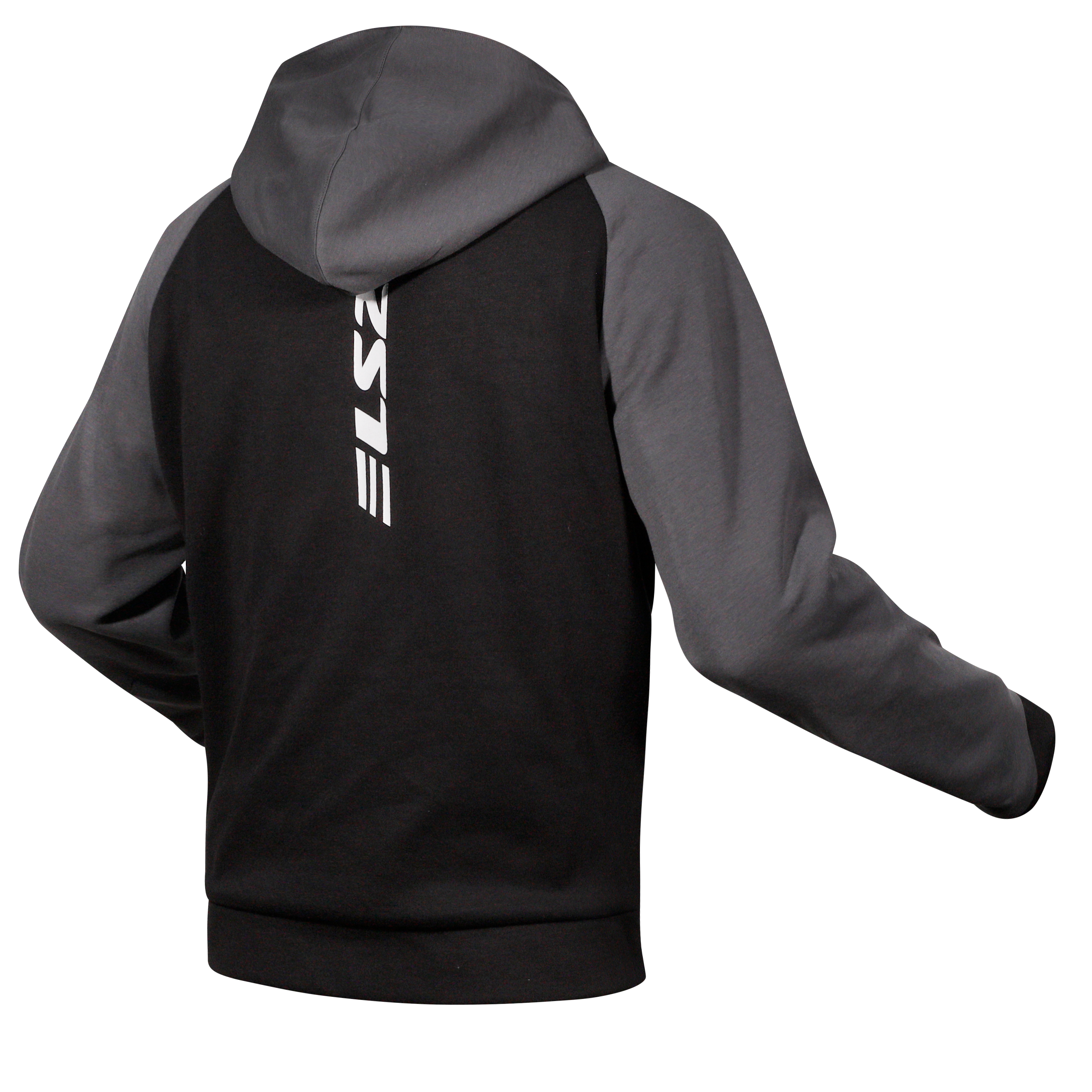 LS2 THROTTLE MAN JACKET BLACK DARK GREY