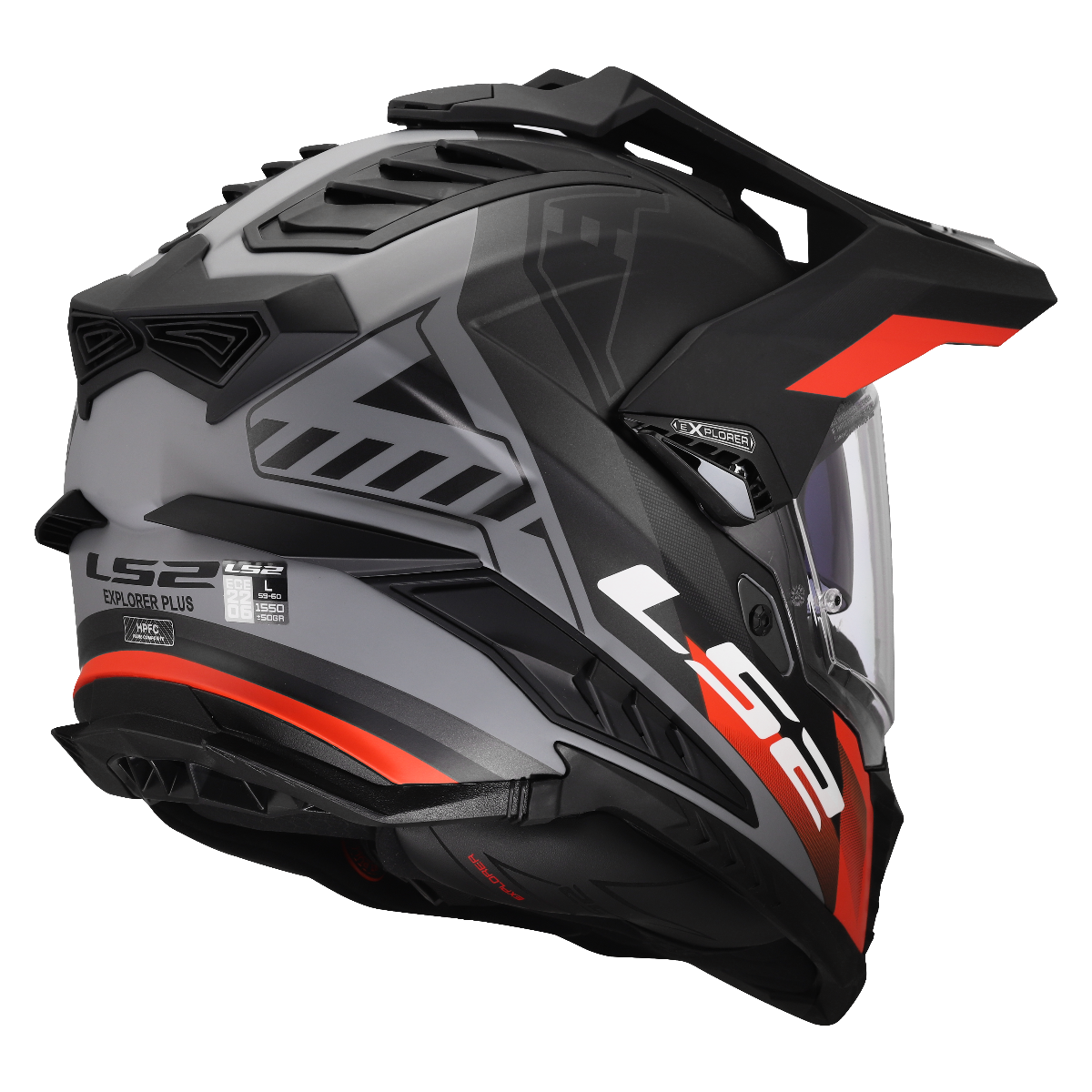 LS2 MX701 EXPLORER HEXA BLACK RED GREY-06