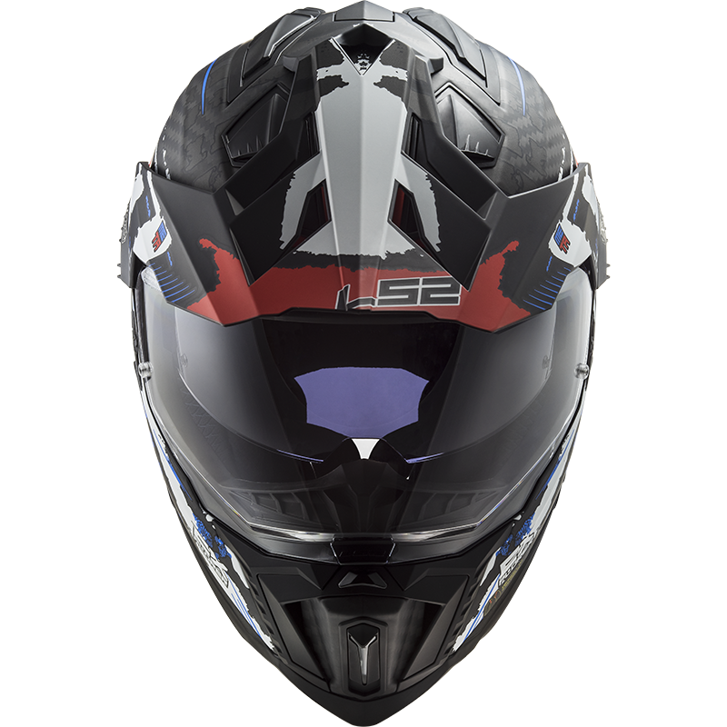 LS2 MX701 Explorer C EXTEND Matt Red L