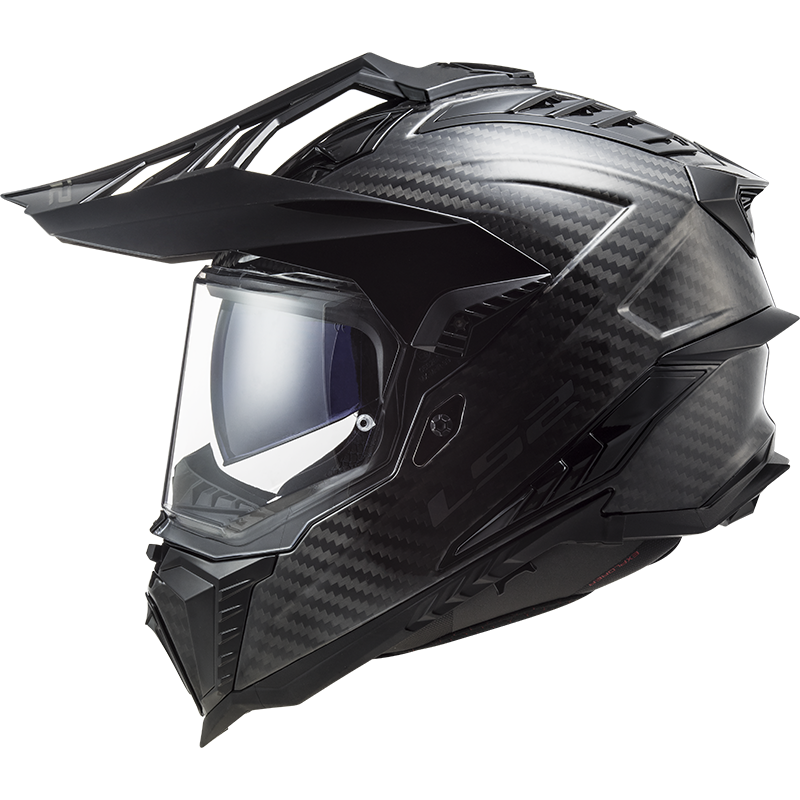 LS2 MX701 EXPLORER C GLOSS CARBON-06 XS