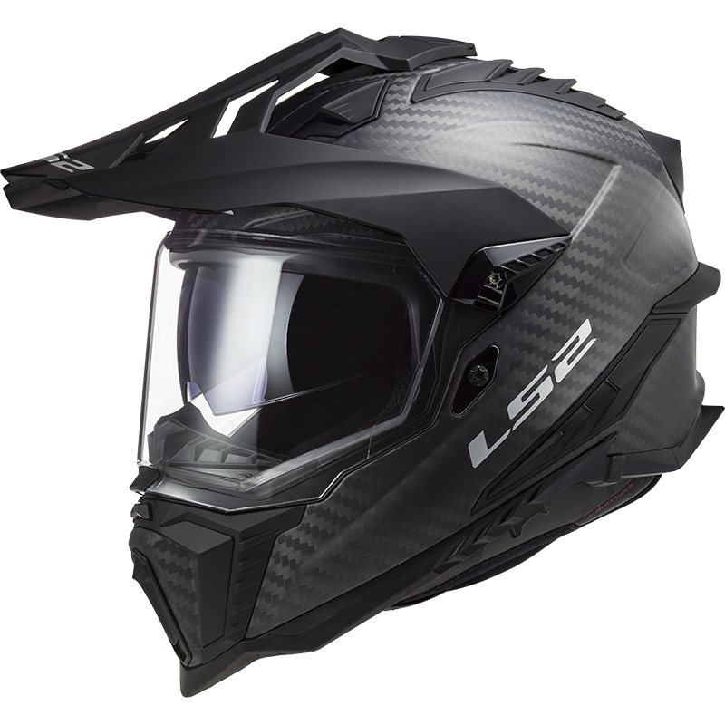 LS2 MX701 EXPLORER C GLOSS CARBON-06 XS