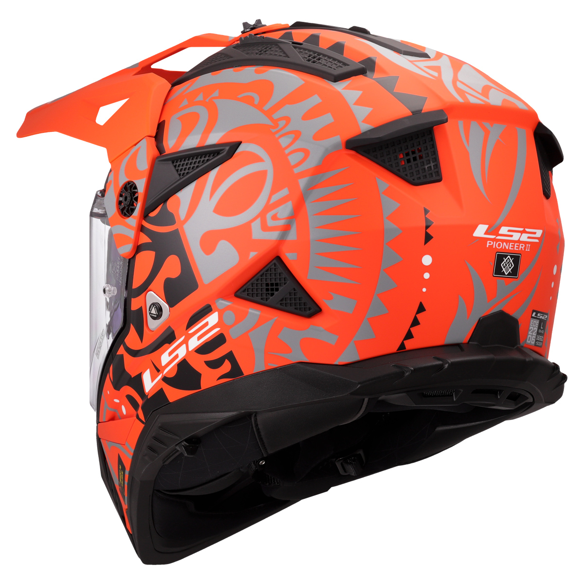 LS2 MX702 PIONEER II RANGI ORANGE-06
