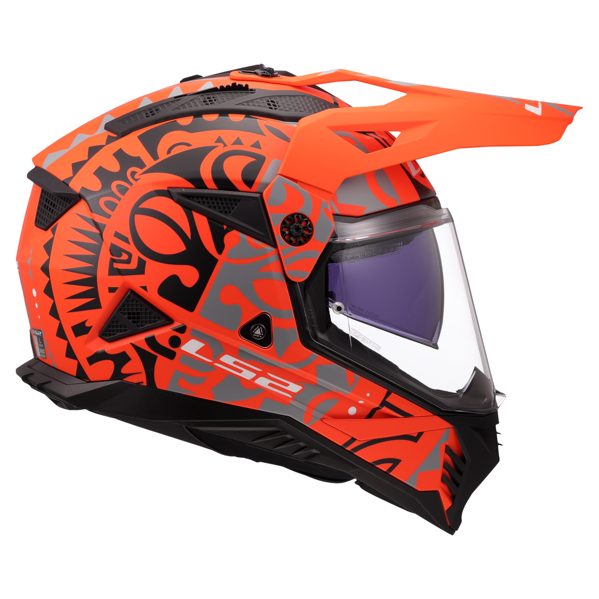 LS2 MX702 PIONEER II RANGI ORANGE-06