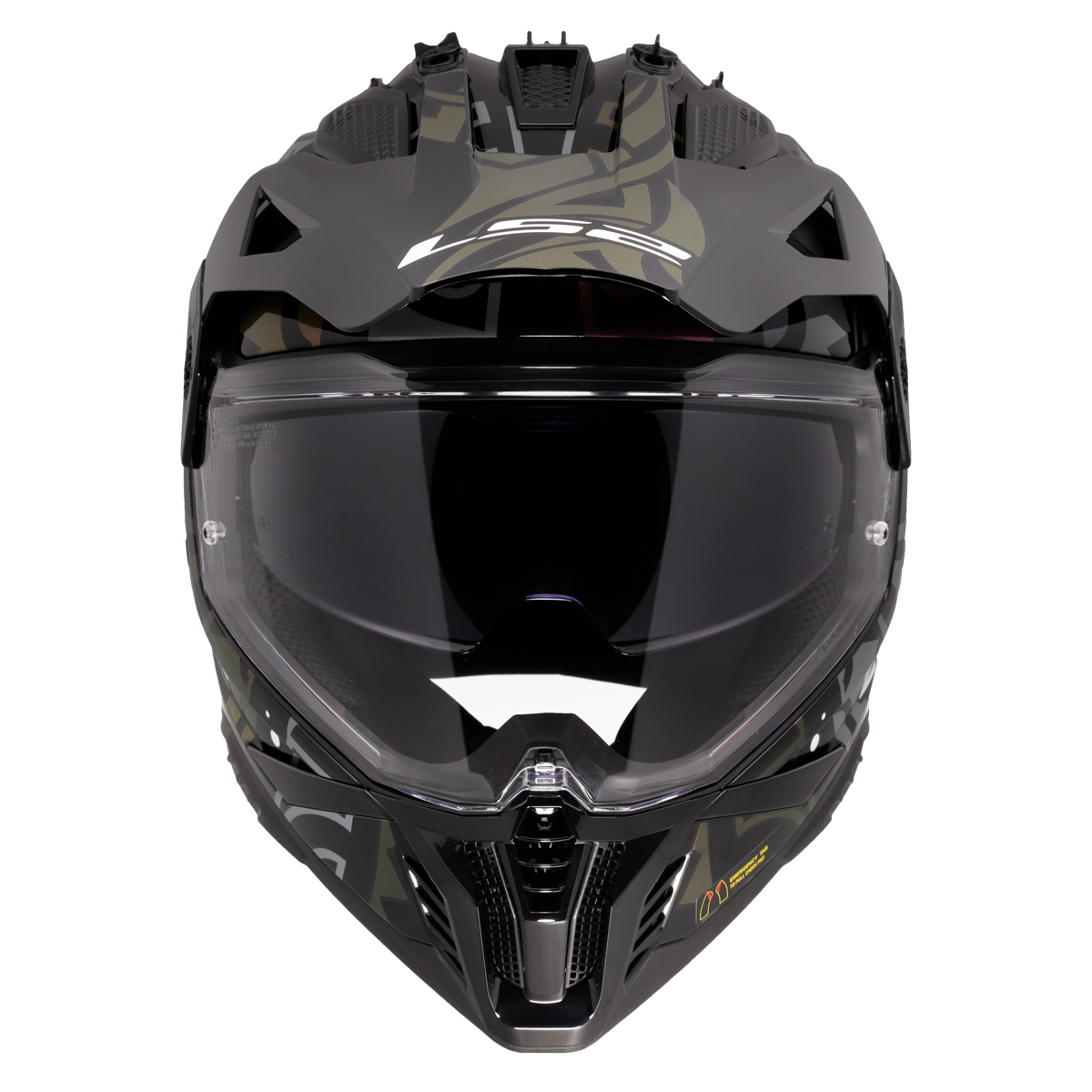 LS2 MX702 PIONEER II RANGI BLACK-06 3XL