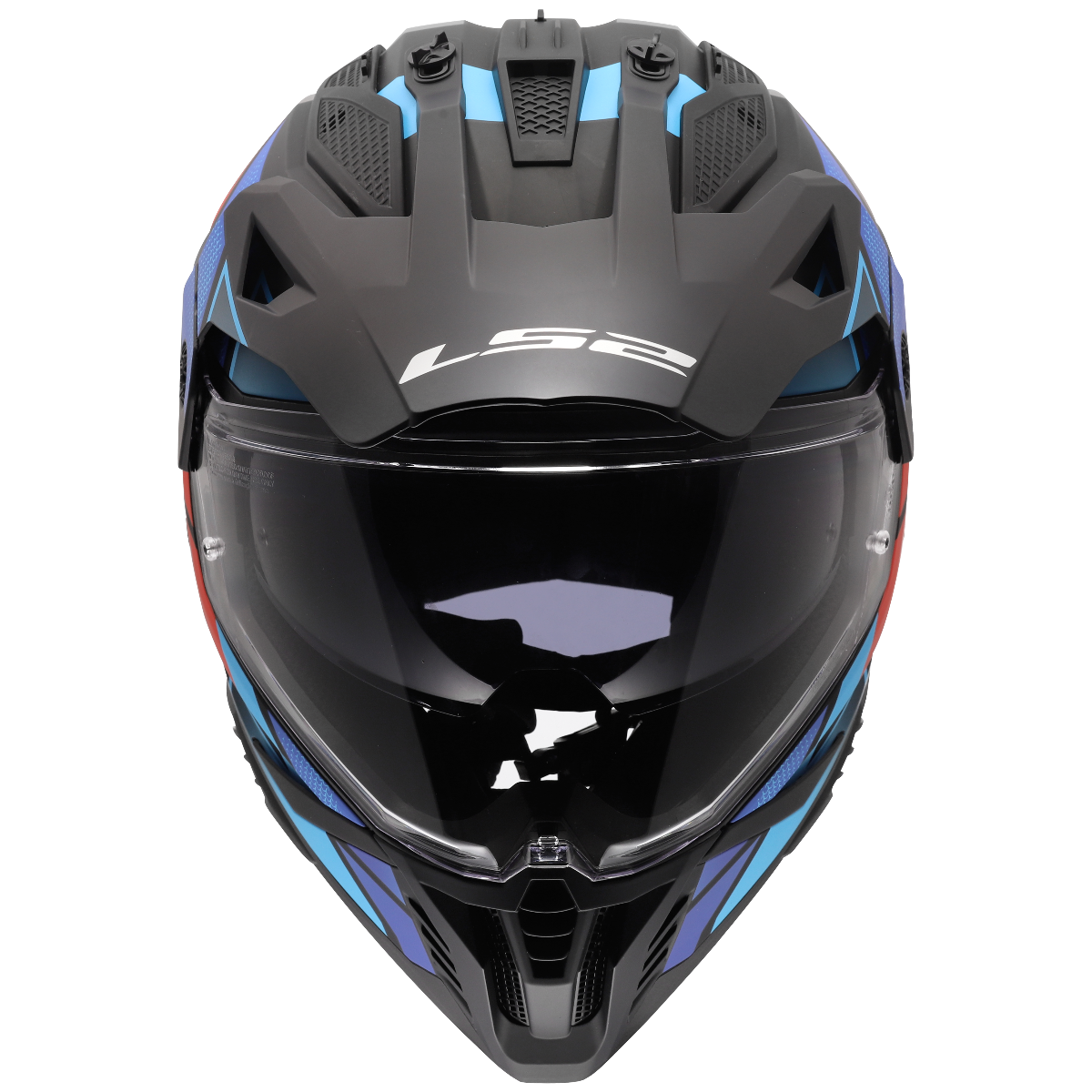 LS2 MX702 PIONEER II BLOCK BLACK RED BLUE-06